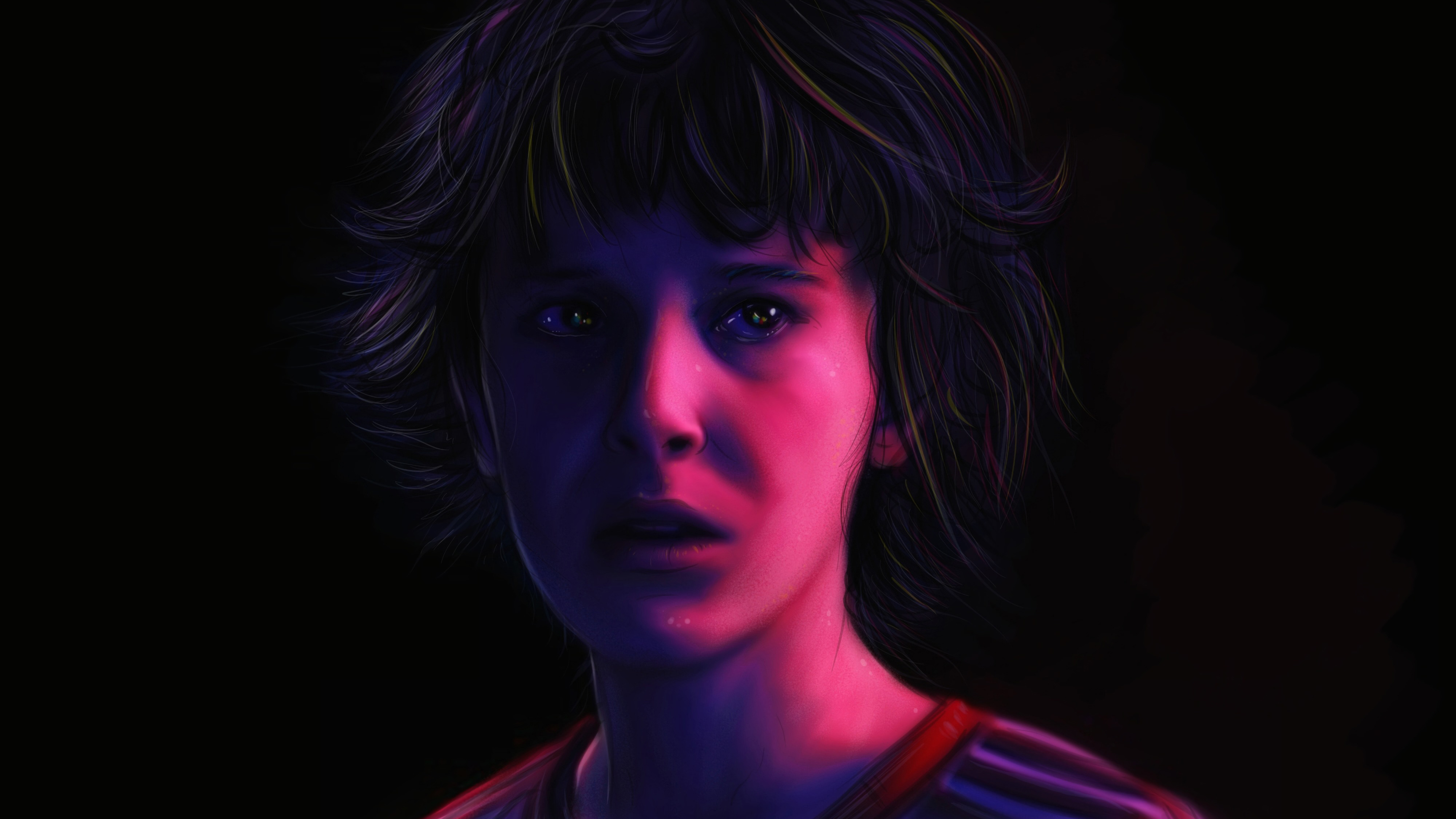 Stranger Things Eleven Art Wallpapers