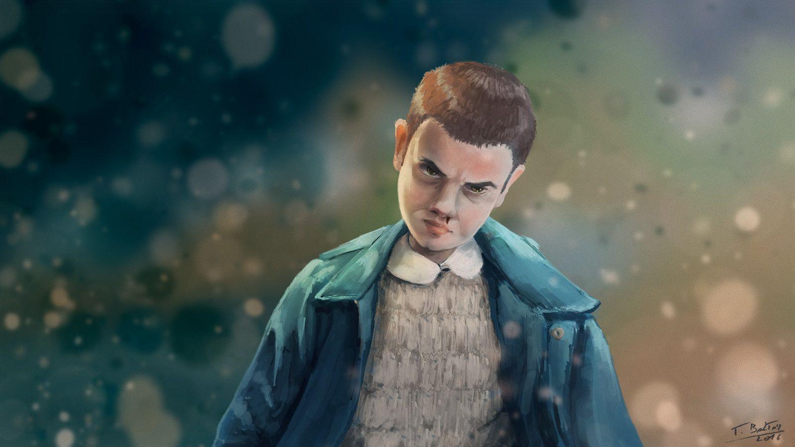 Stranger Things Eleven Fan Artwork Wallpapers