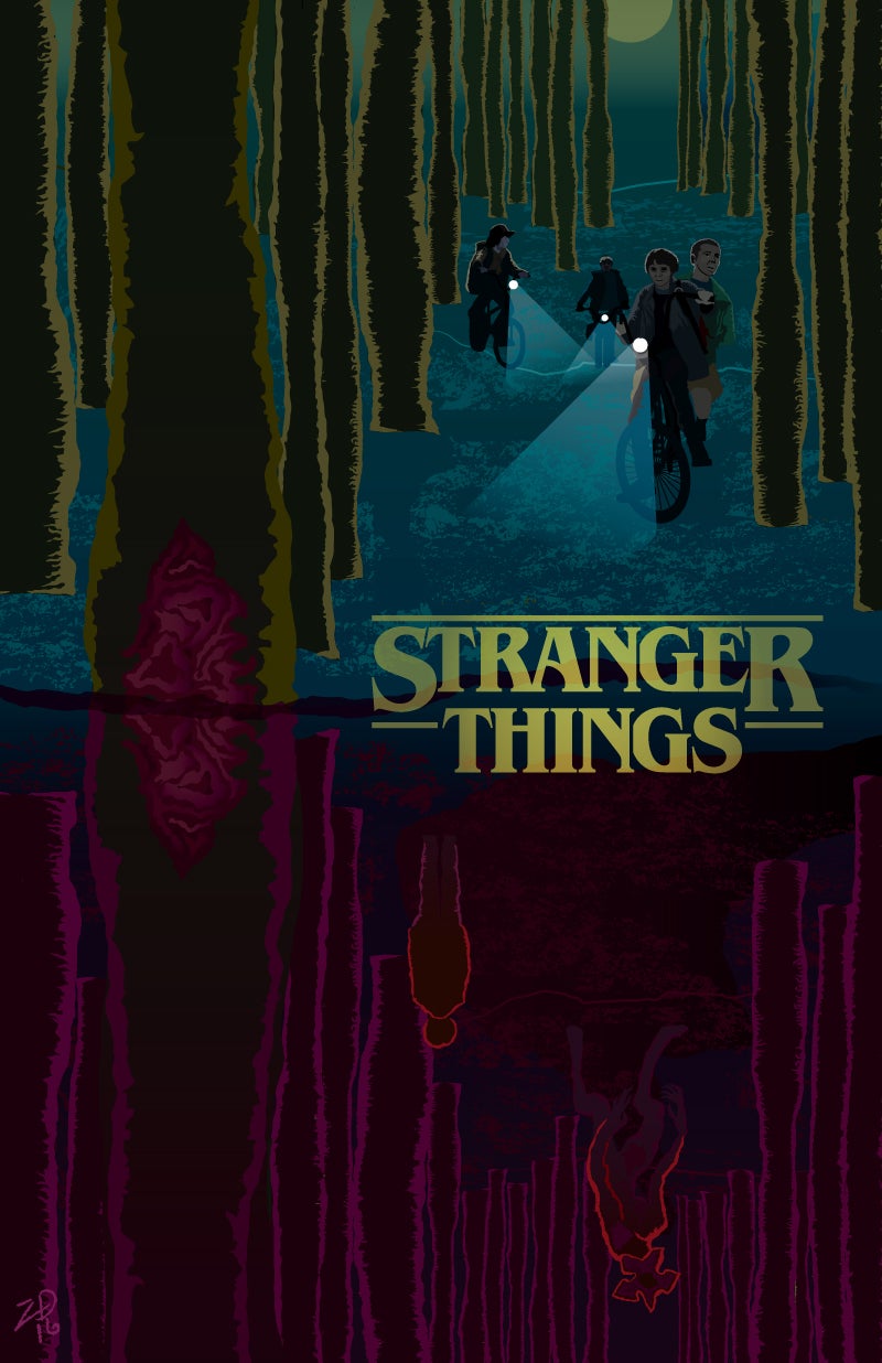 Stranger Things Fan Art Wallpapers