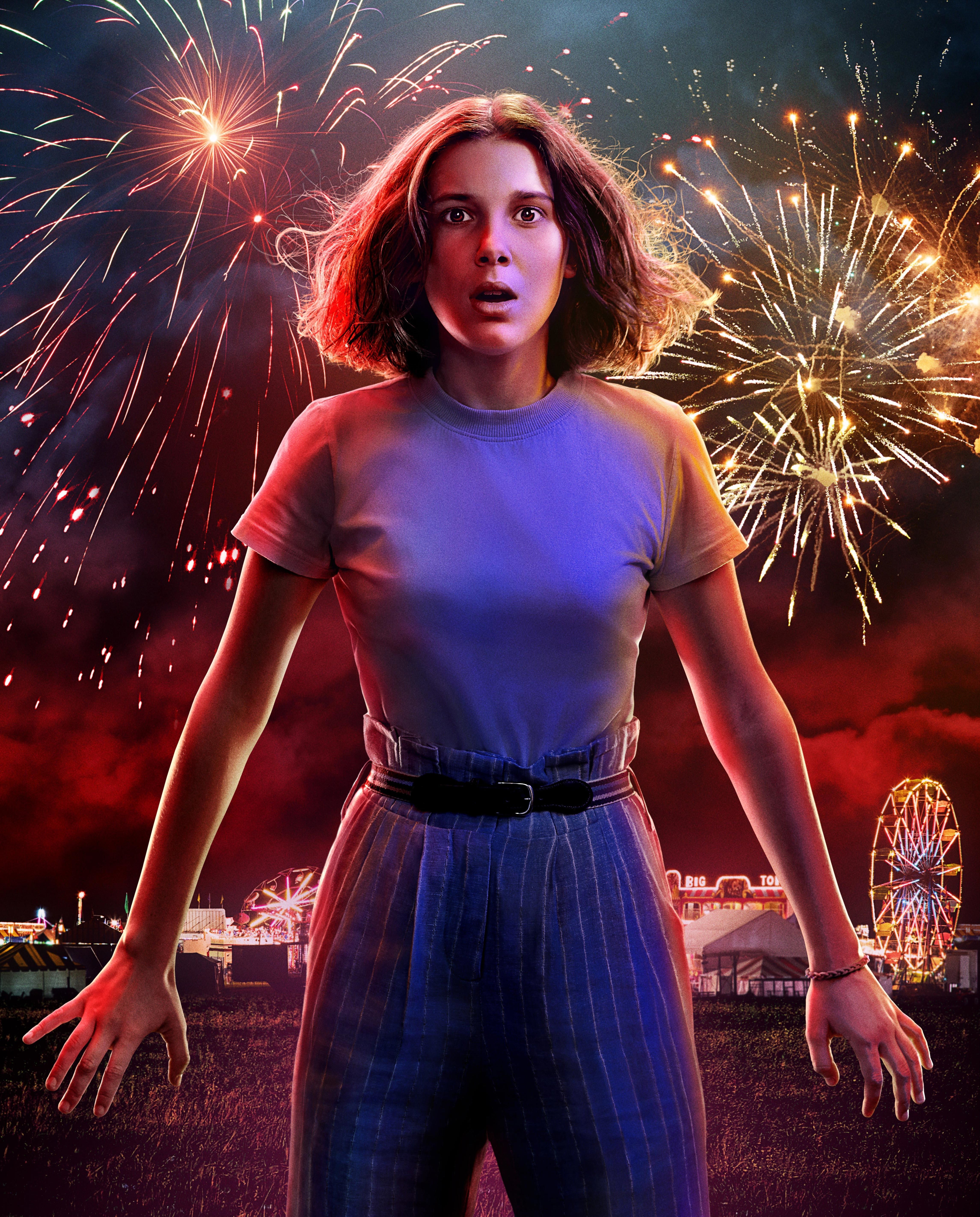 Stranger Things Millie Bobby Brown Artwork Wallpapers