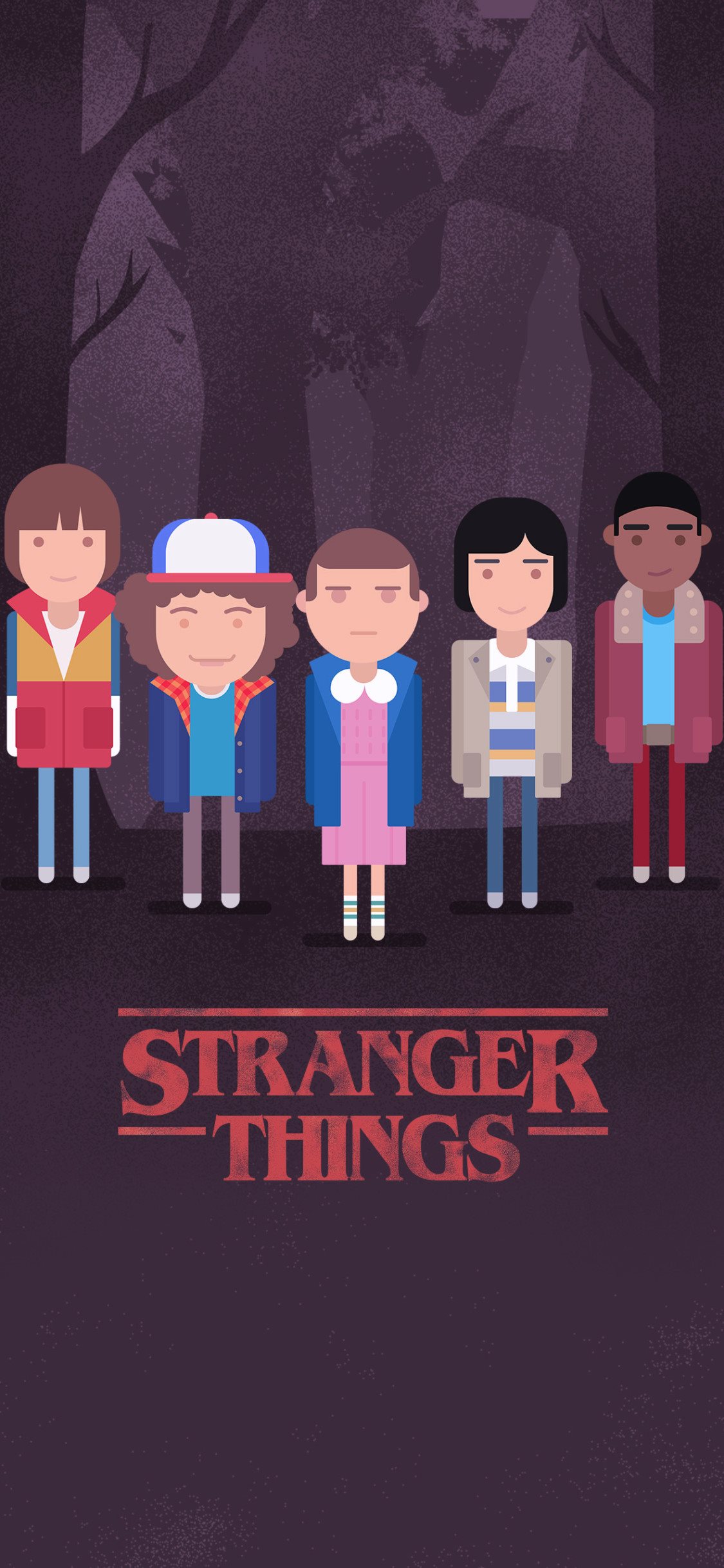 Stranger Things Minimalism Wallpapers