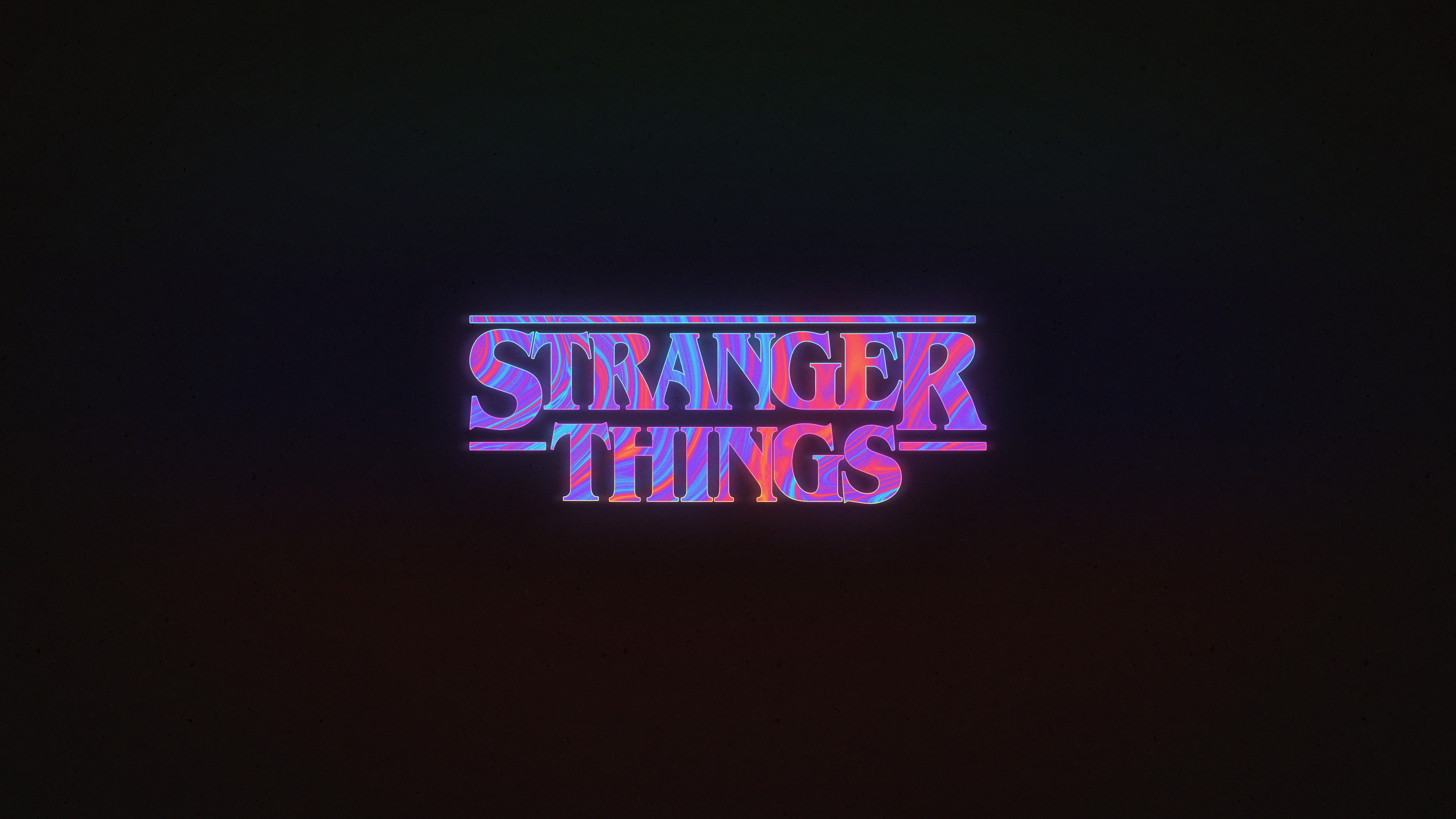 Stranger Things Neon Art Wallpapers