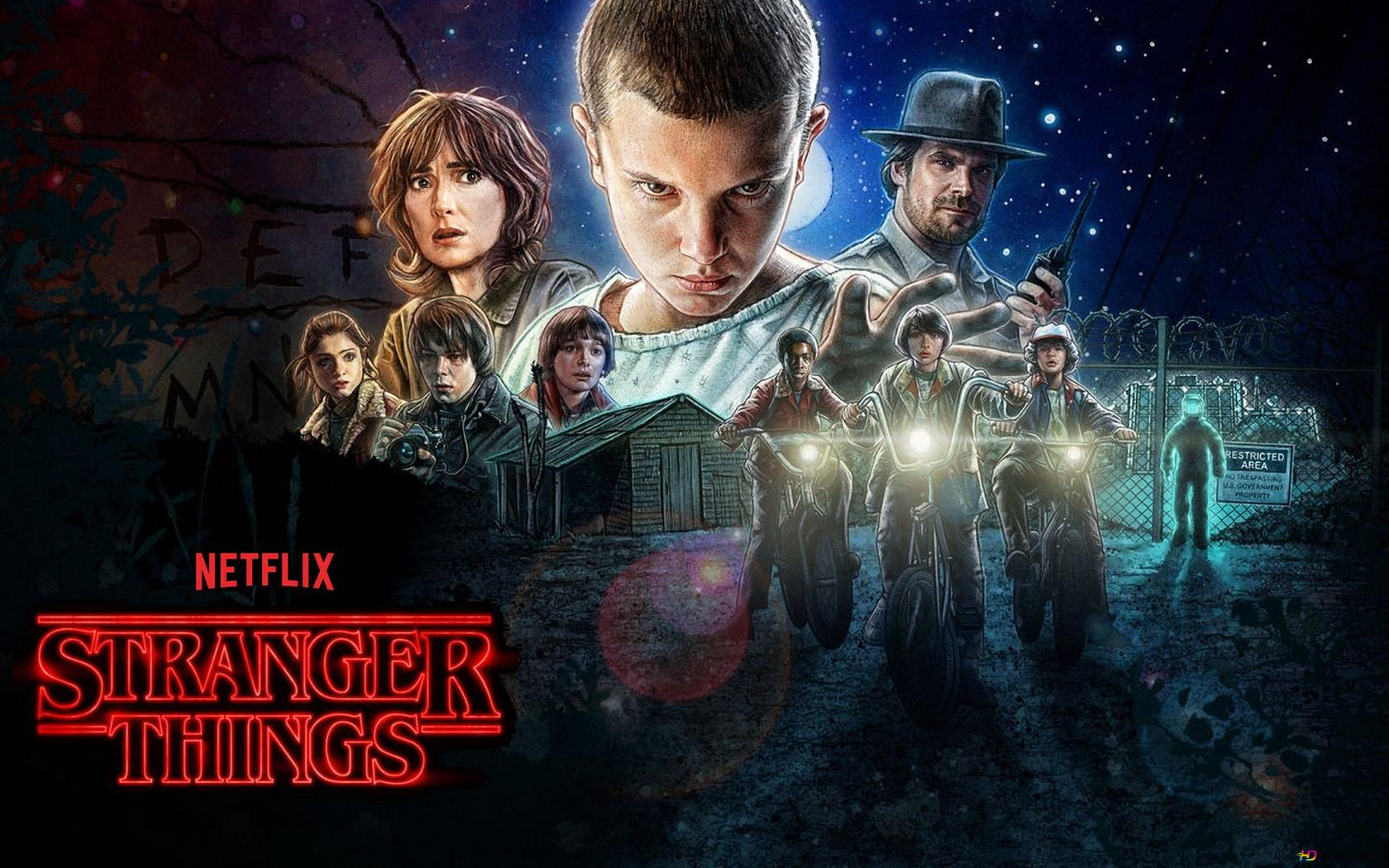 Stranger Things Poster Artistic Wallpapers