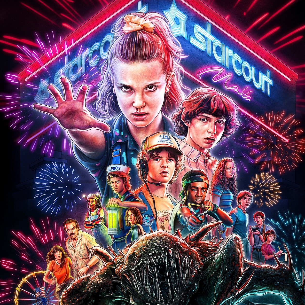 Stranger Things Poster Artistic Wallpapers