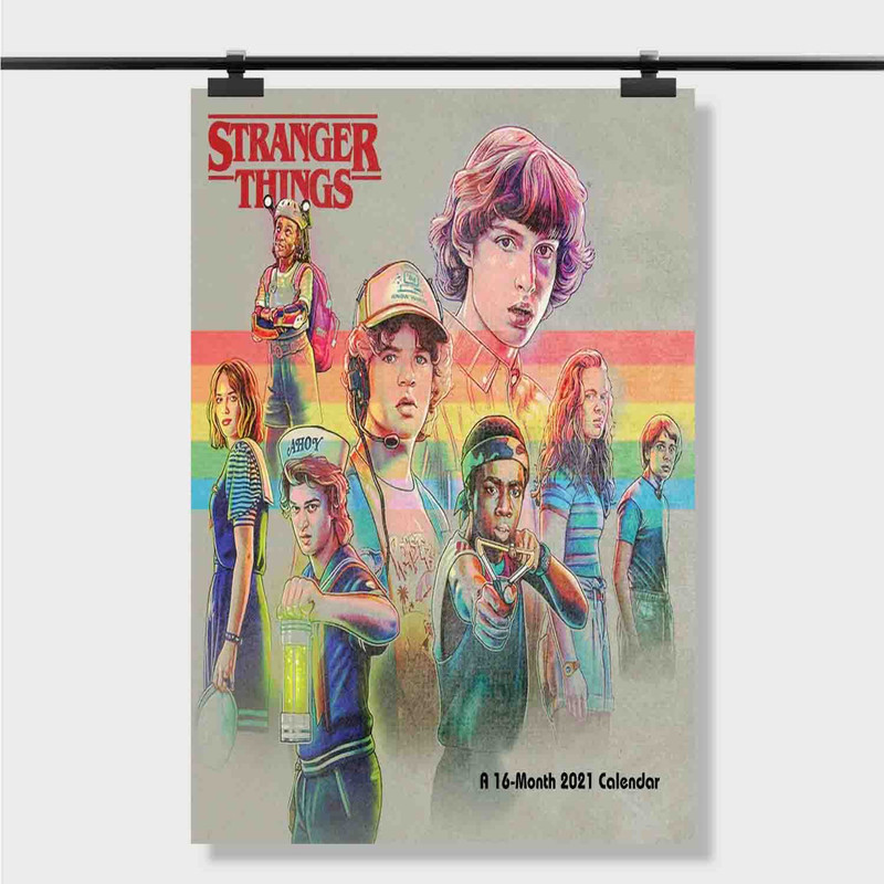 Stranger Things Text Poster Wallpapers