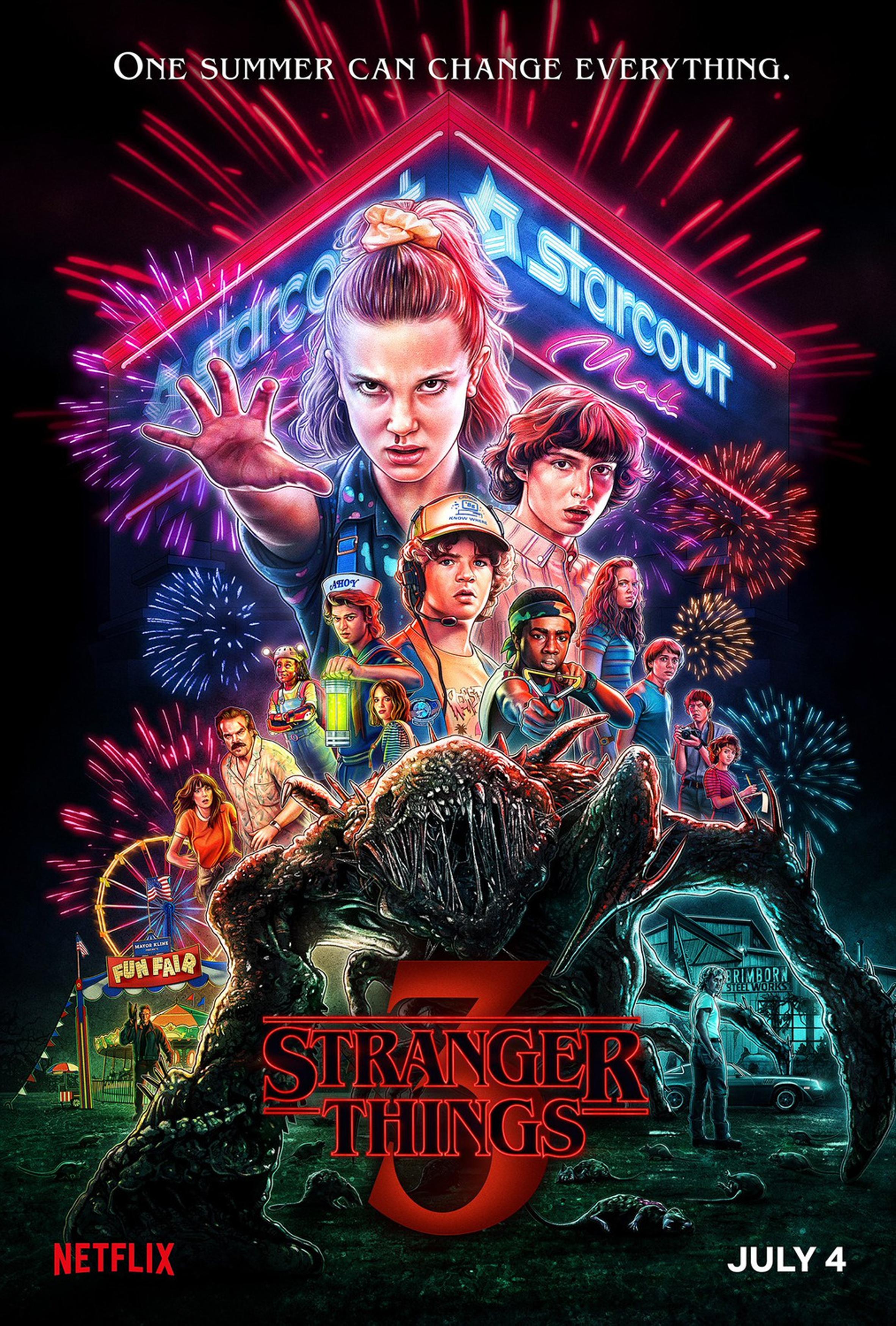 Stranger Things Text Poster Wallpapers