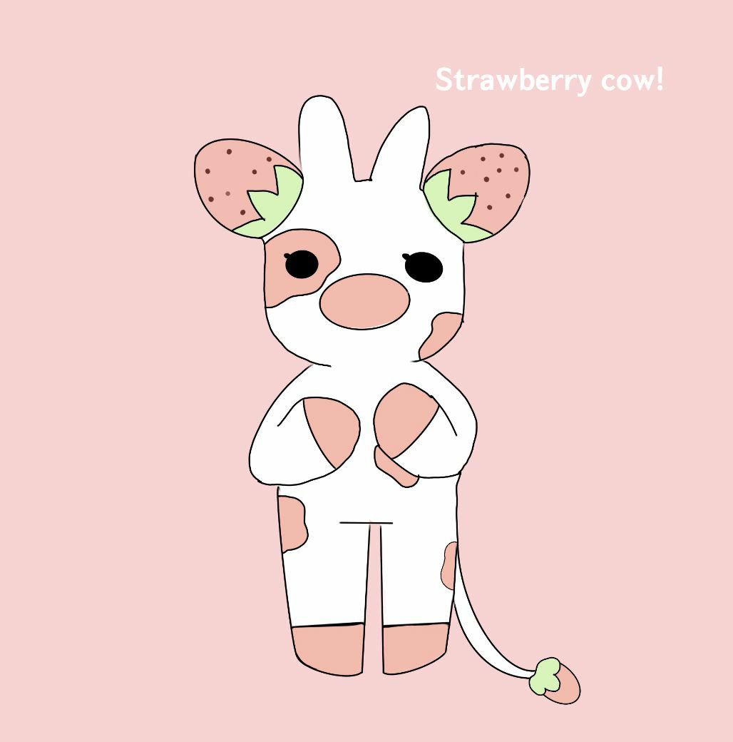 Strawberry Cow Wallpapers