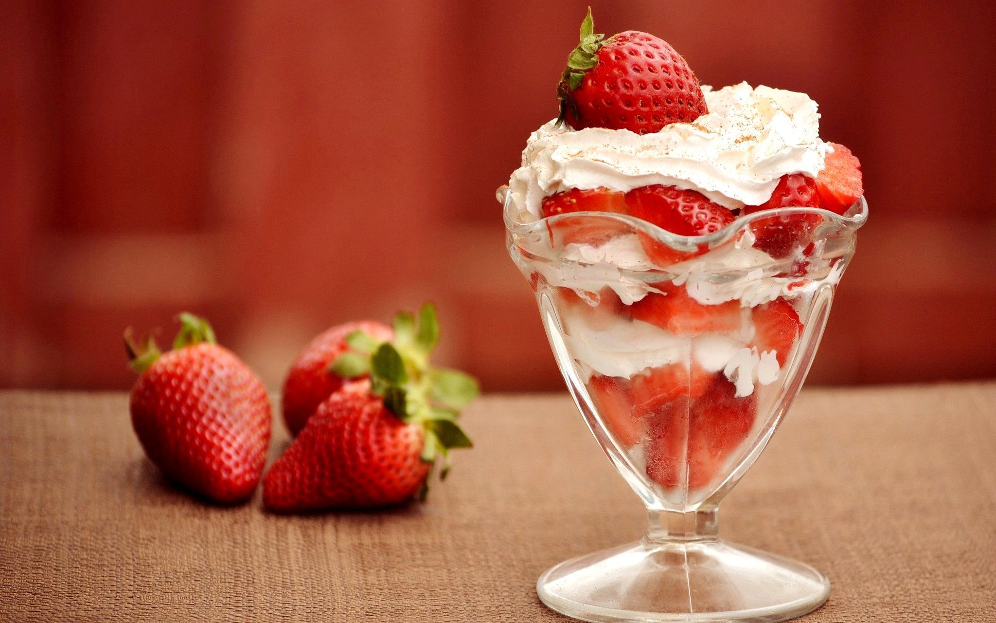 Strawberry Ice Cream Image Wallpapers