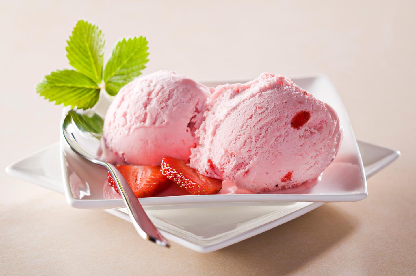 Strawberry Ice Cream Image Wallpapers