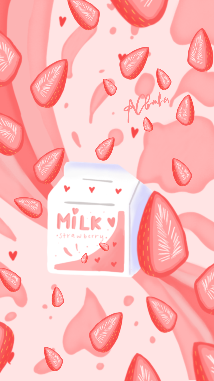 Strawberry Milk Wallpapers