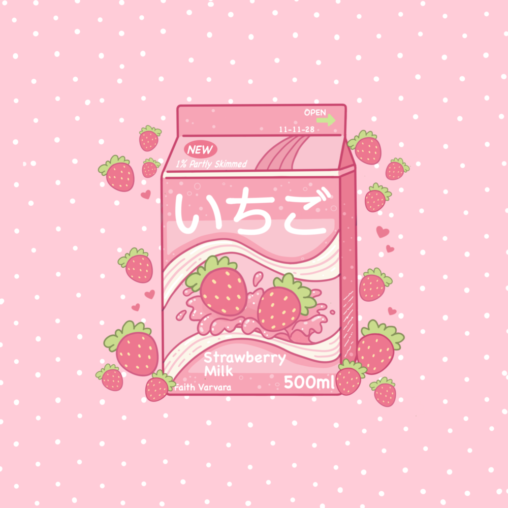 Strawberry Milk Wallpapers