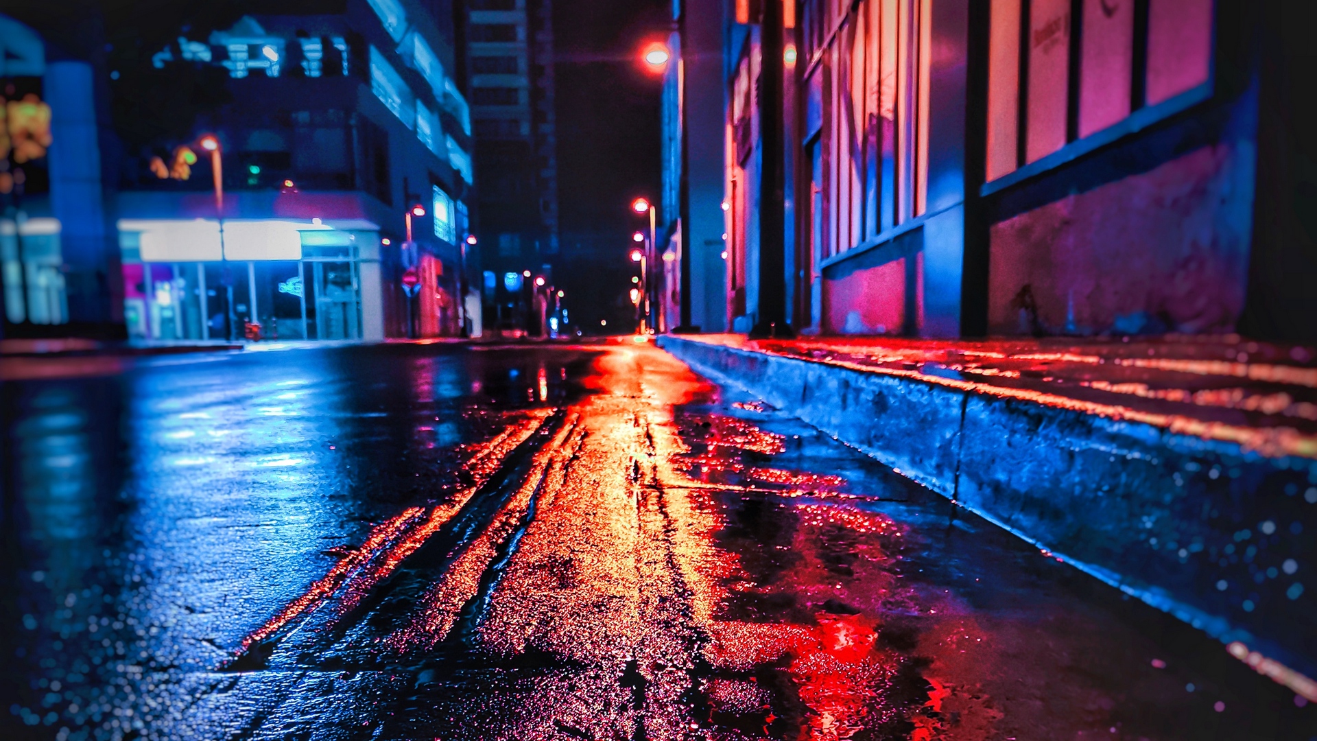 Street At Night Wallpapers