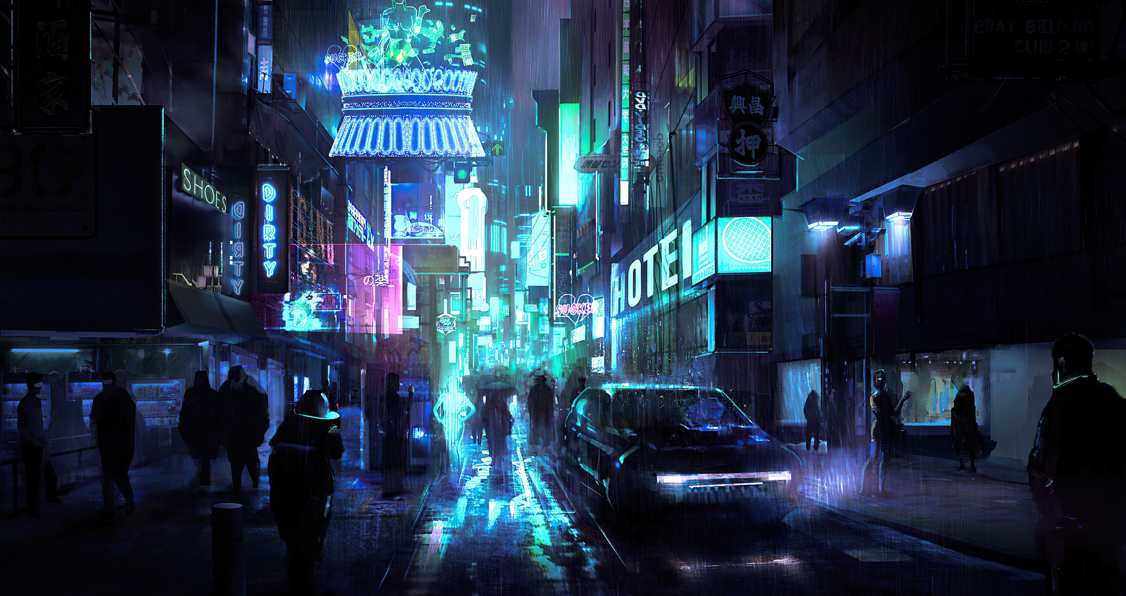 Street At Night Wallpapers