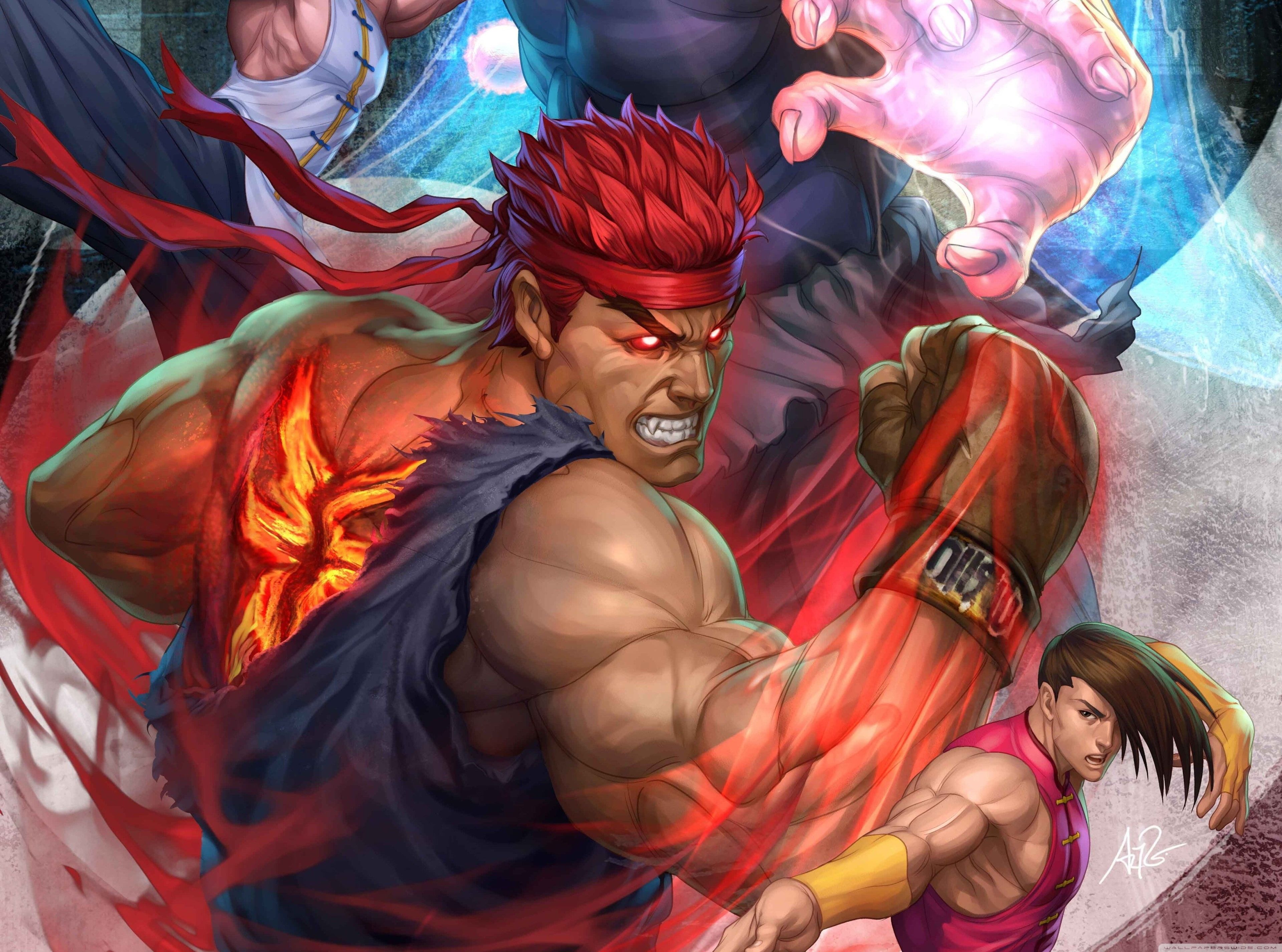 Street Fighter 5 Background