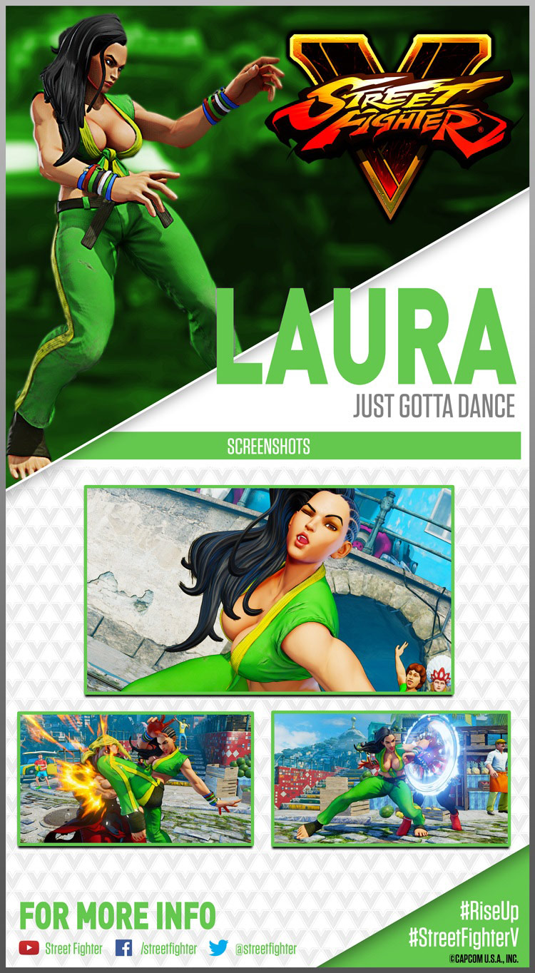 Street Fighter 5 Laura Wallpapers