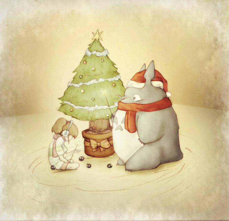 Studio Ghibli Christmas Wallpapers