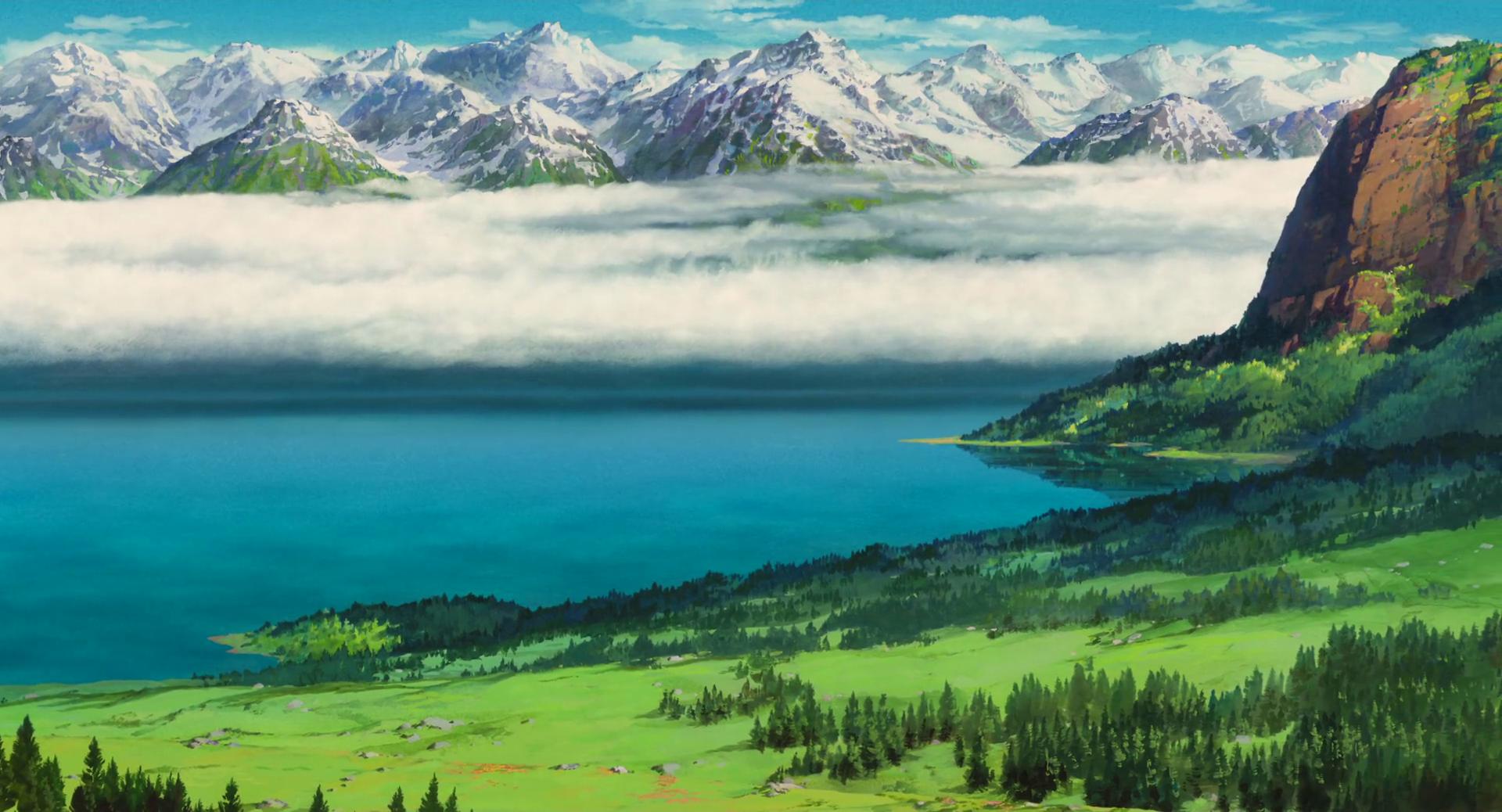 Studio Ghibli Landscape Wallpapers