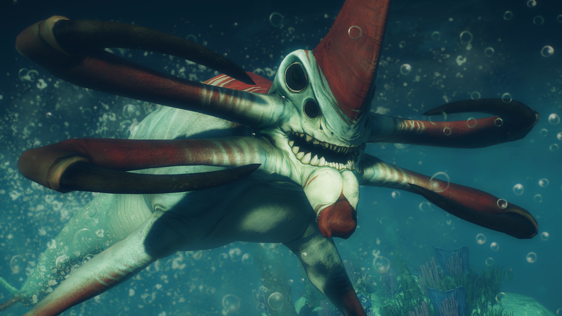 Subnautica Reaper Leviathan Wallpapers