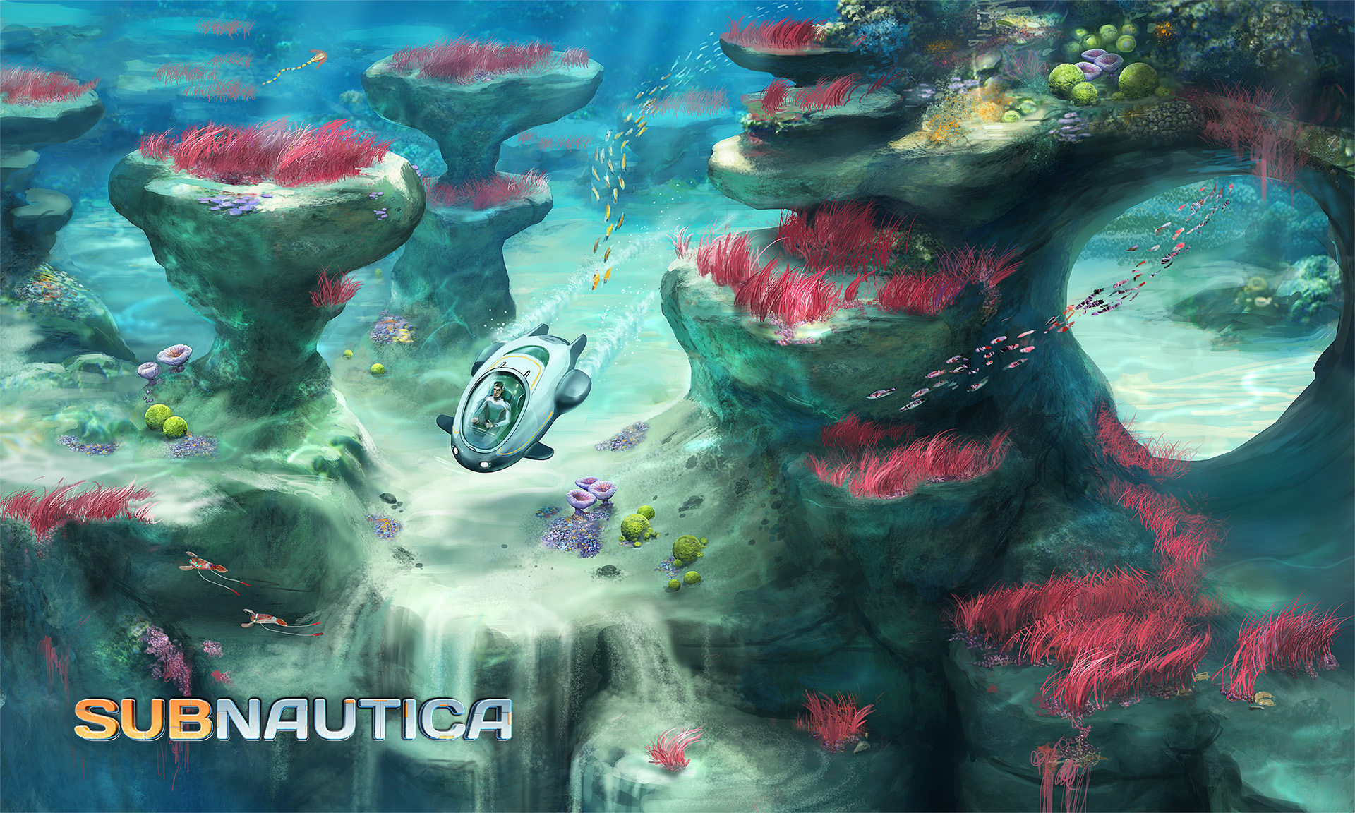 Subnautica Submarine Concept Art Wallpapers