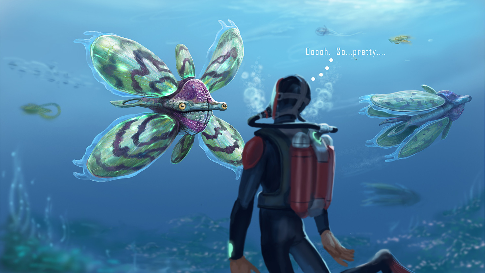 Subnautica Submarine Concept Art Wallpapers