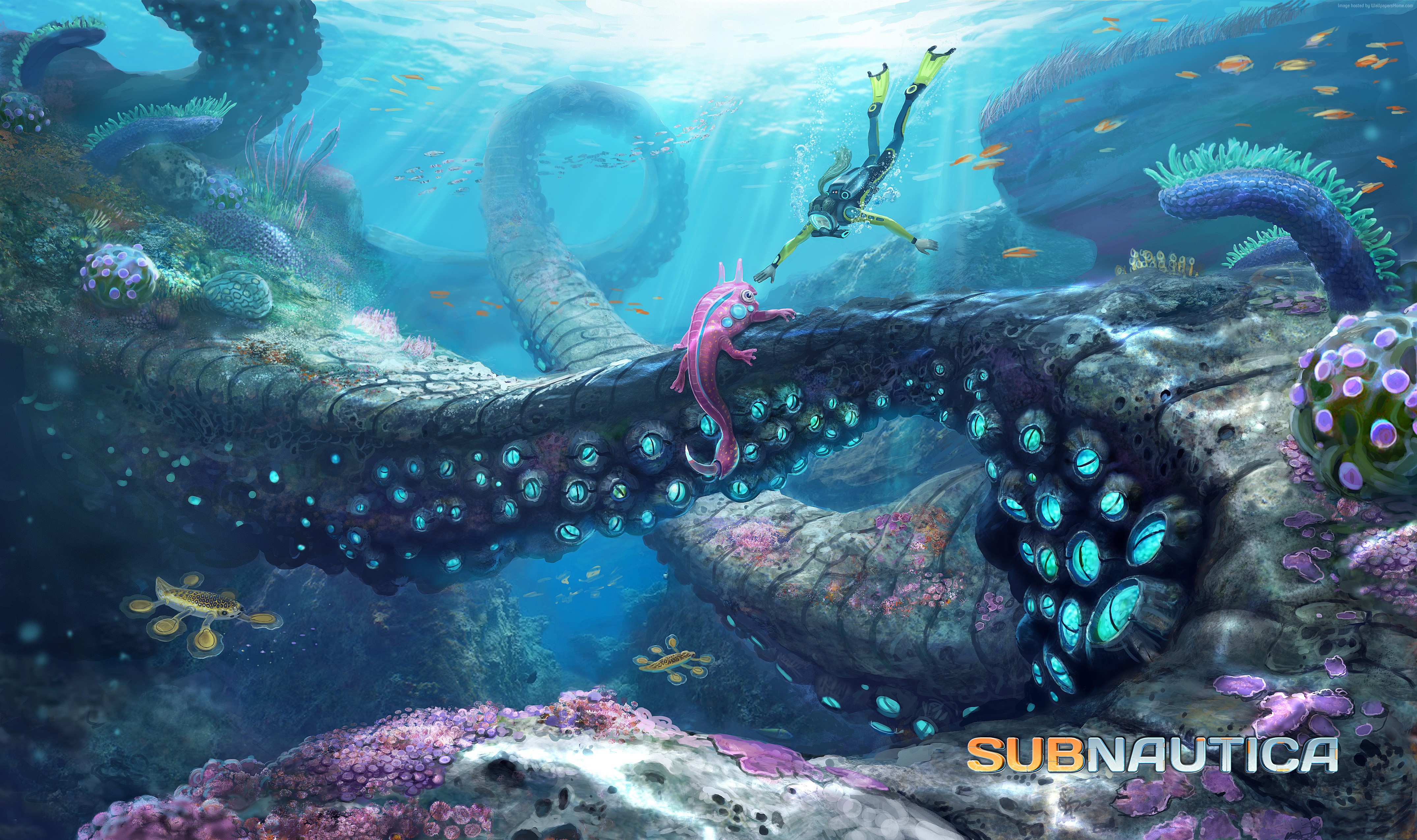 Subnautica Submarine Concept Art Wallpapers