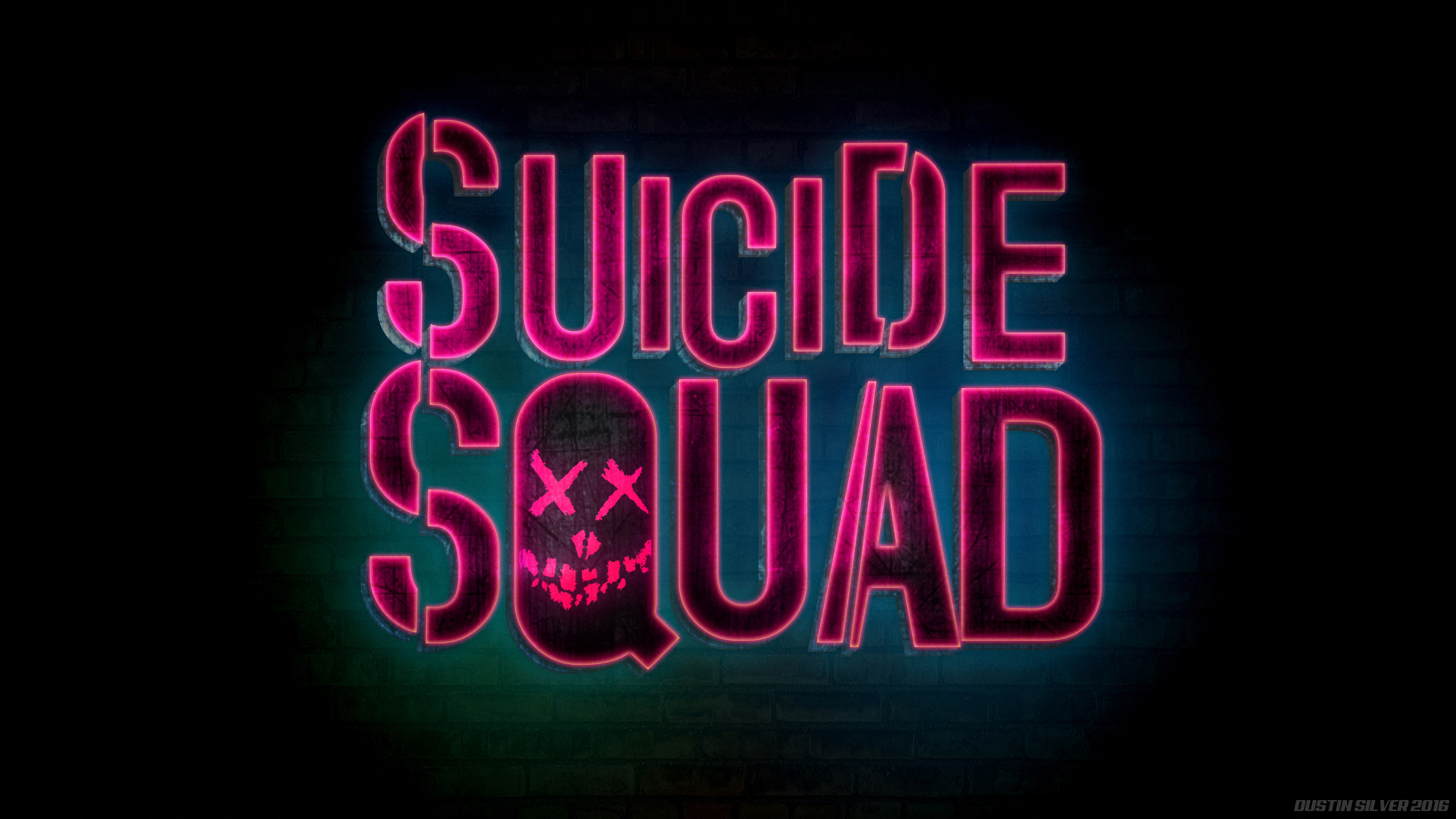 Suicide Squad Logos Wallpapers