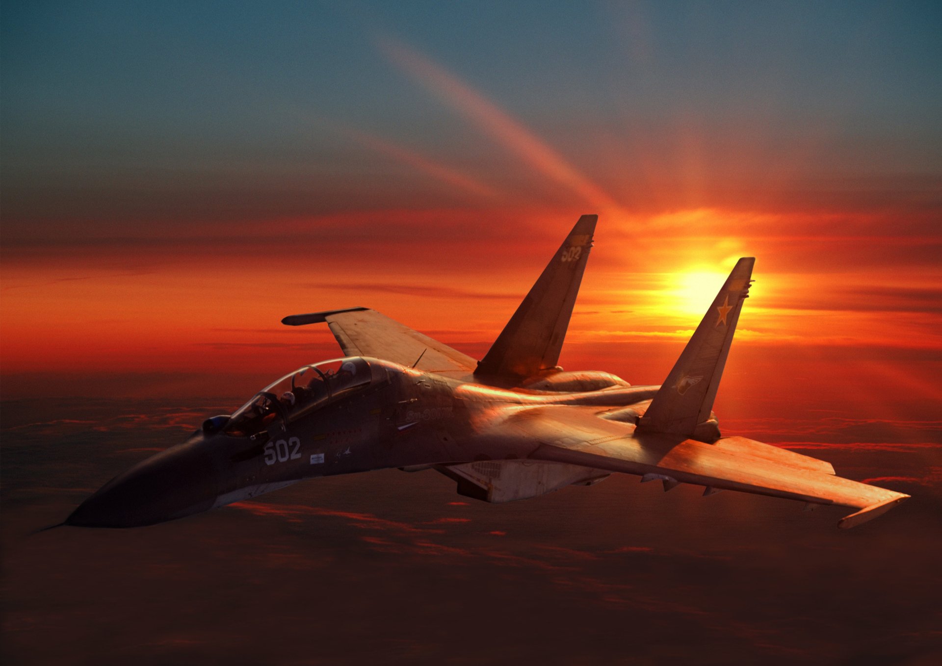 Sukhoi Su-30 Wallpapers