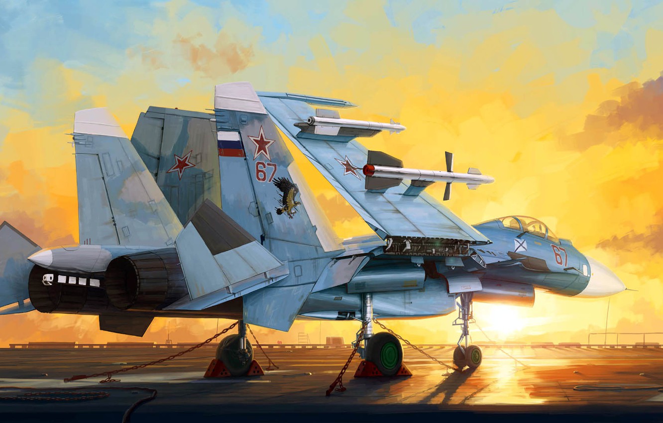 Sukhoi Su-33 Wallpapers