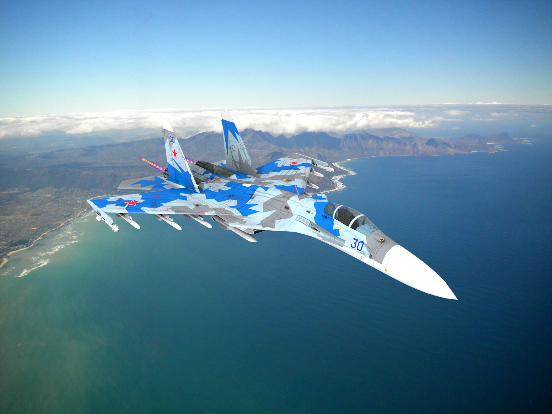 Sukhoi Su-37 Wallpapers