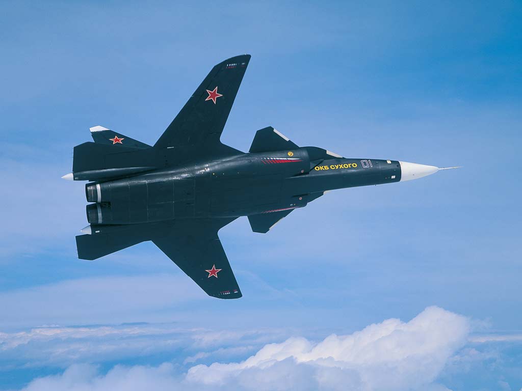 Sukhoi Su-47 Wallpapers