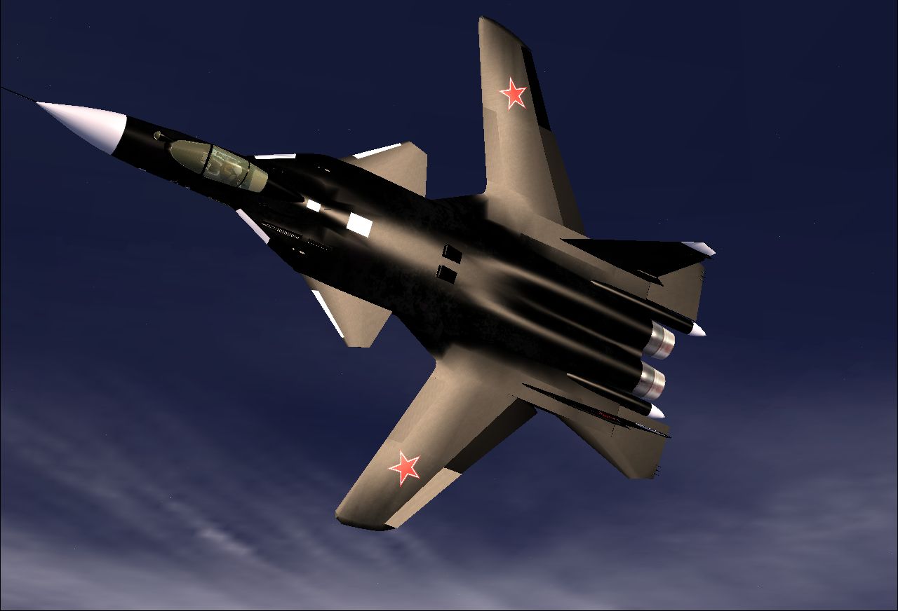 Sukhoi Su-47 Wallpapers