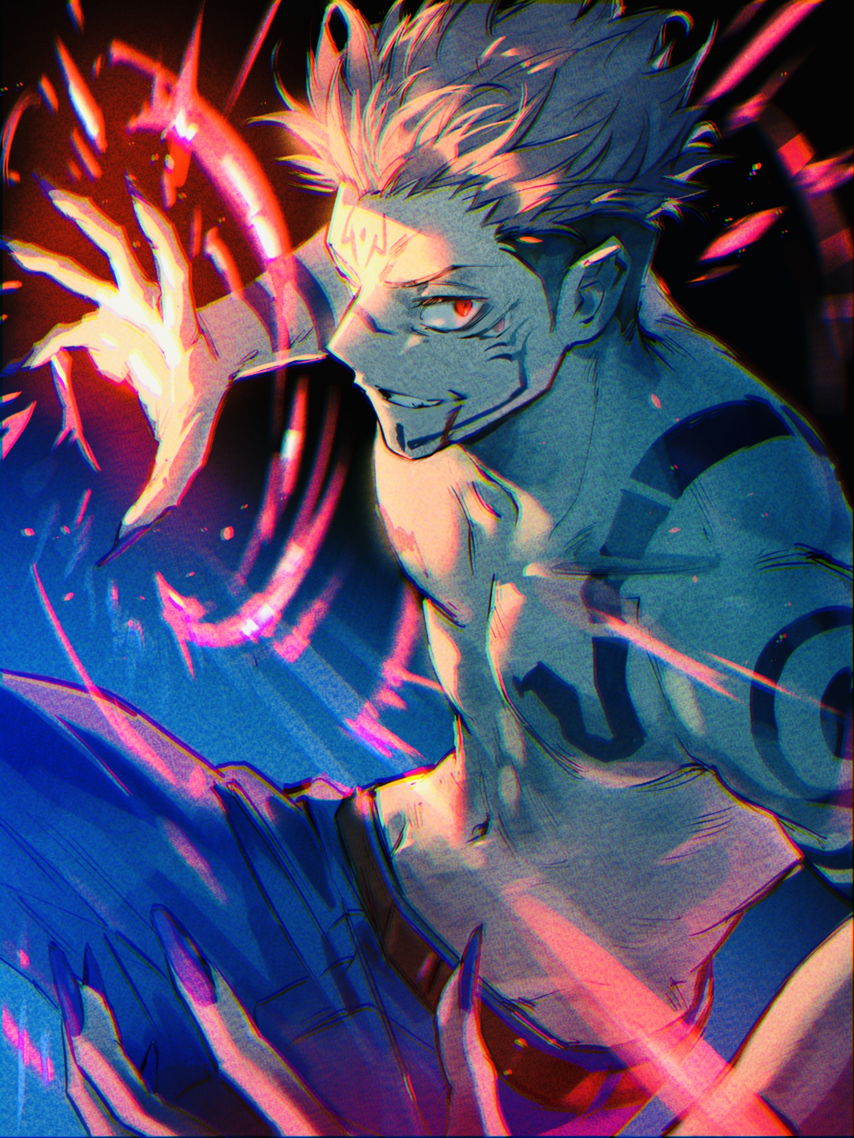 Sukuna Jujutsu Kaisen Art Wallpapers