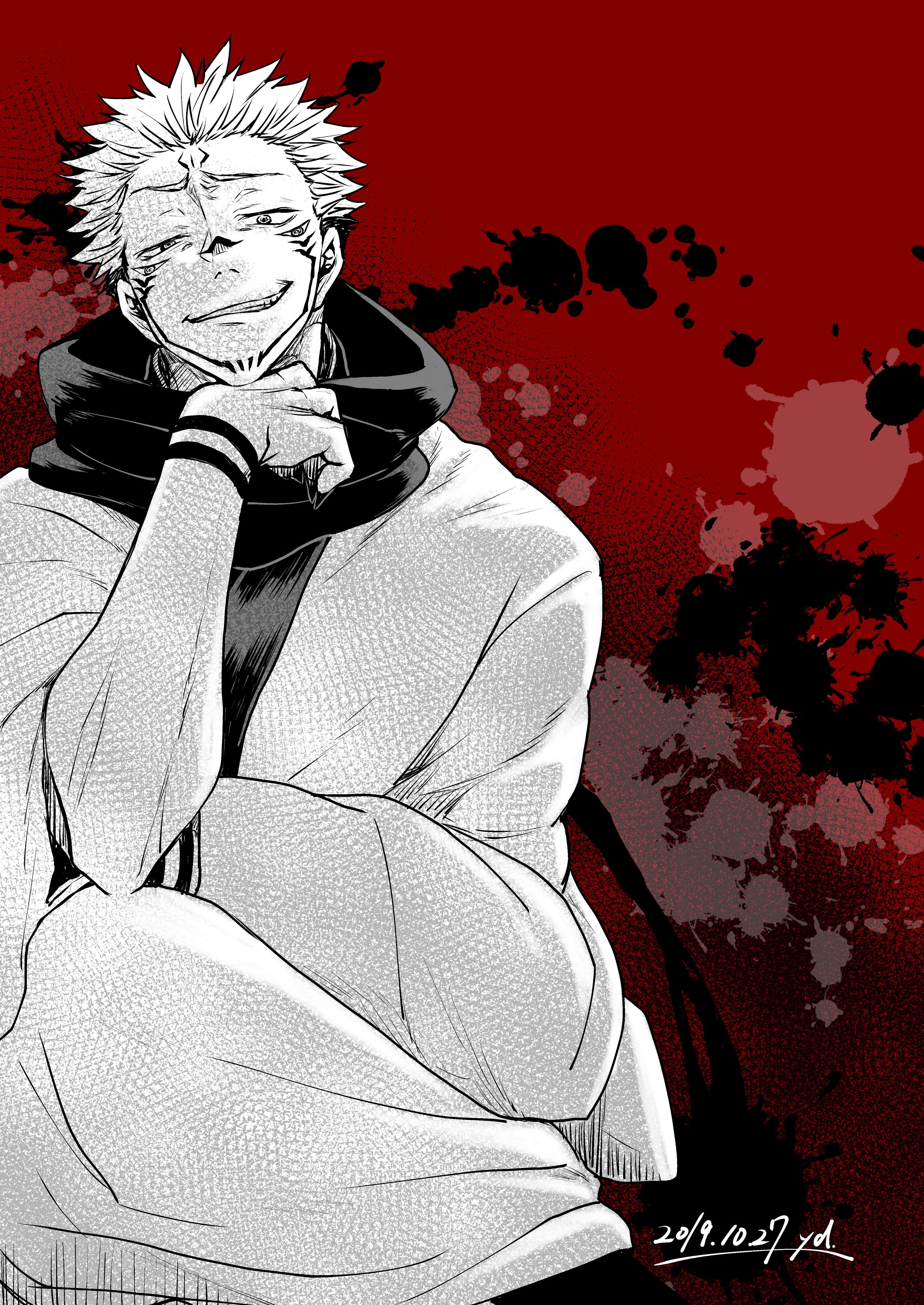 Sukuna Jujutsu Kaisen Art Wallpapers