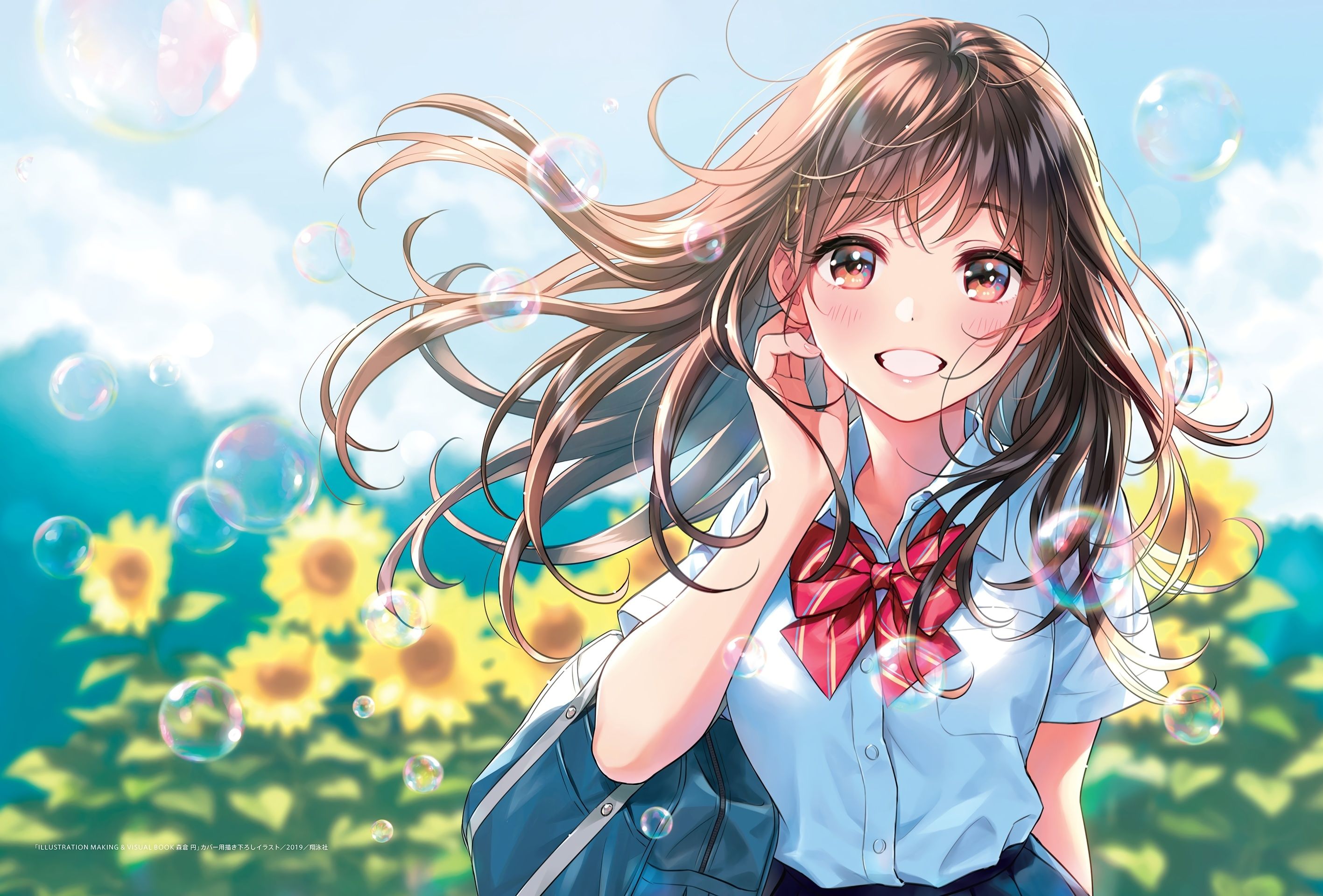 Summer Anime Girls Wallpapers