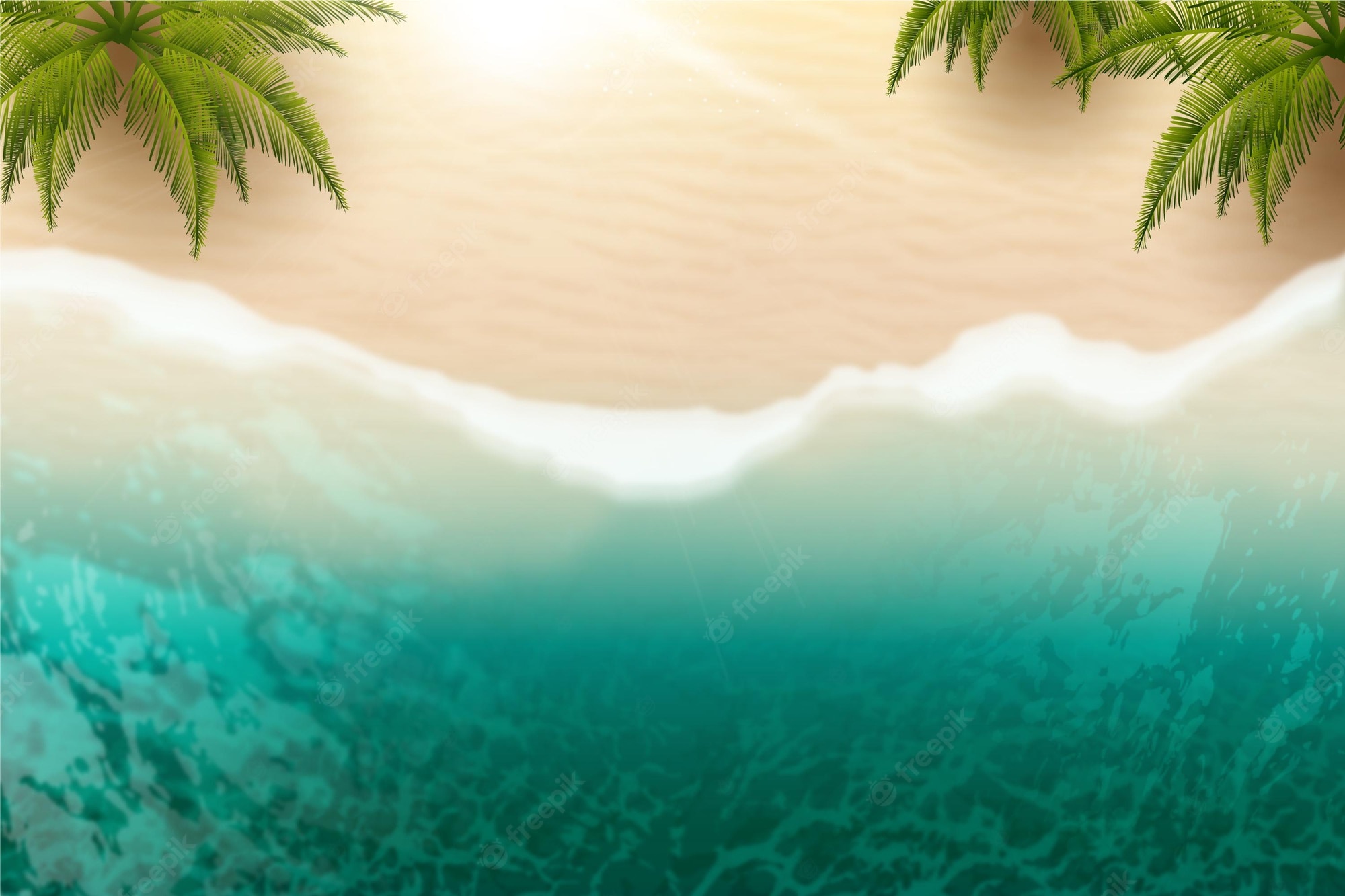 Summer Beach Art Wallpapers