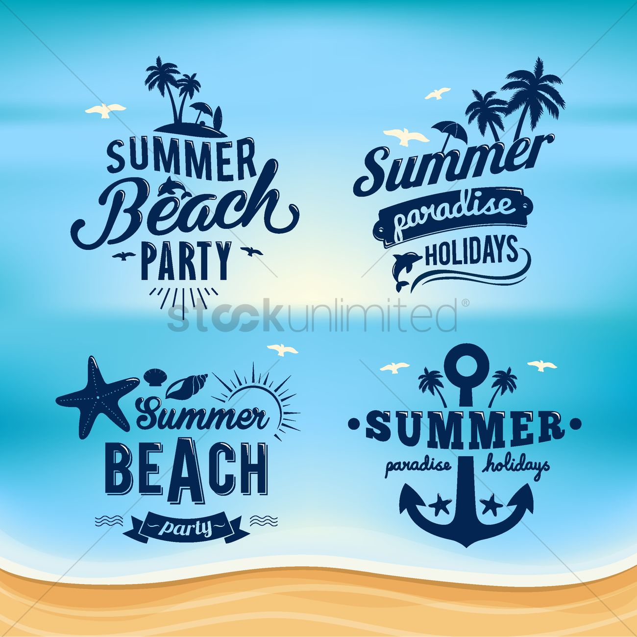 Summer Beach Paradise Wallpapers