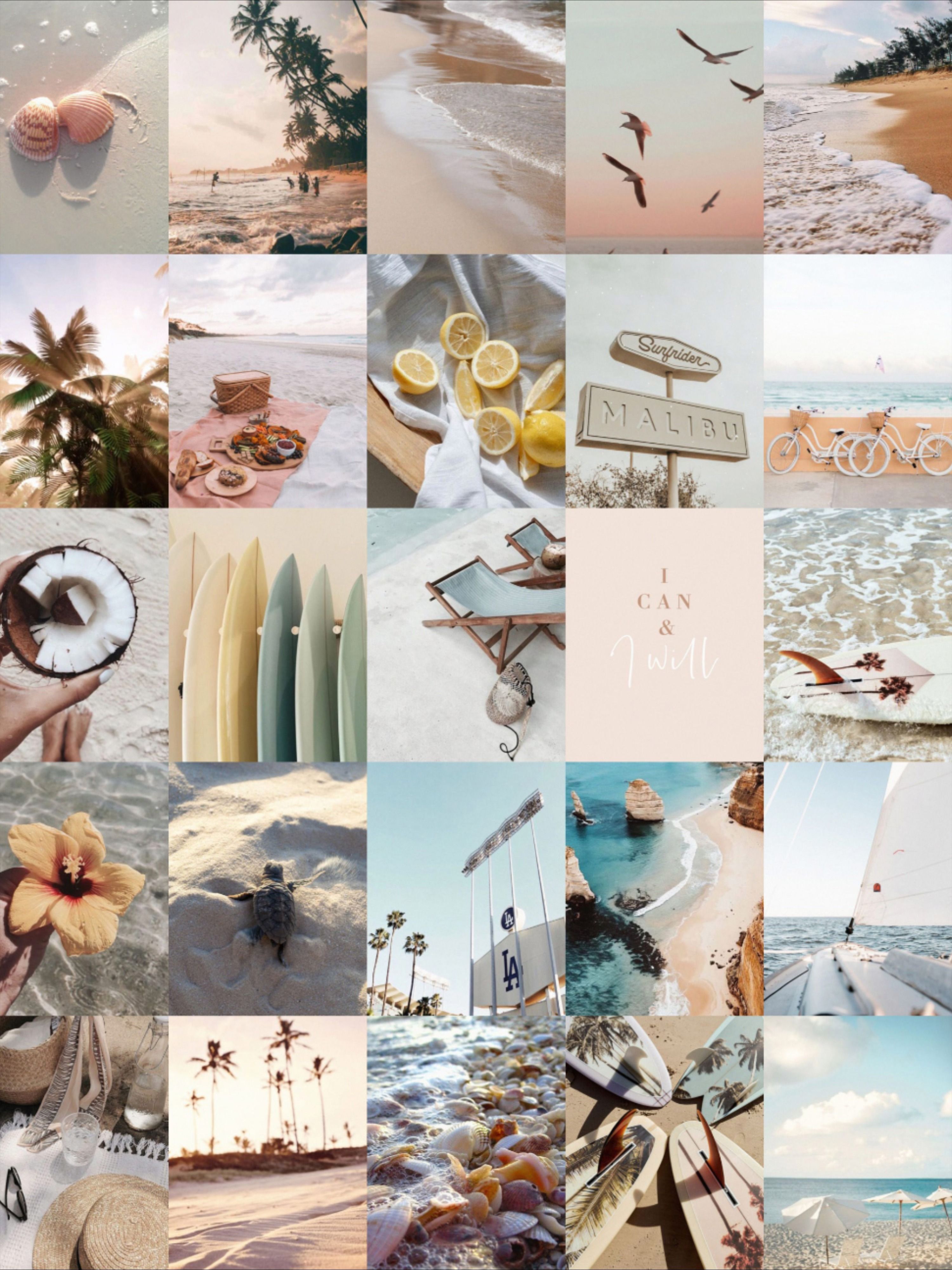 Summer Collage Backgrounds