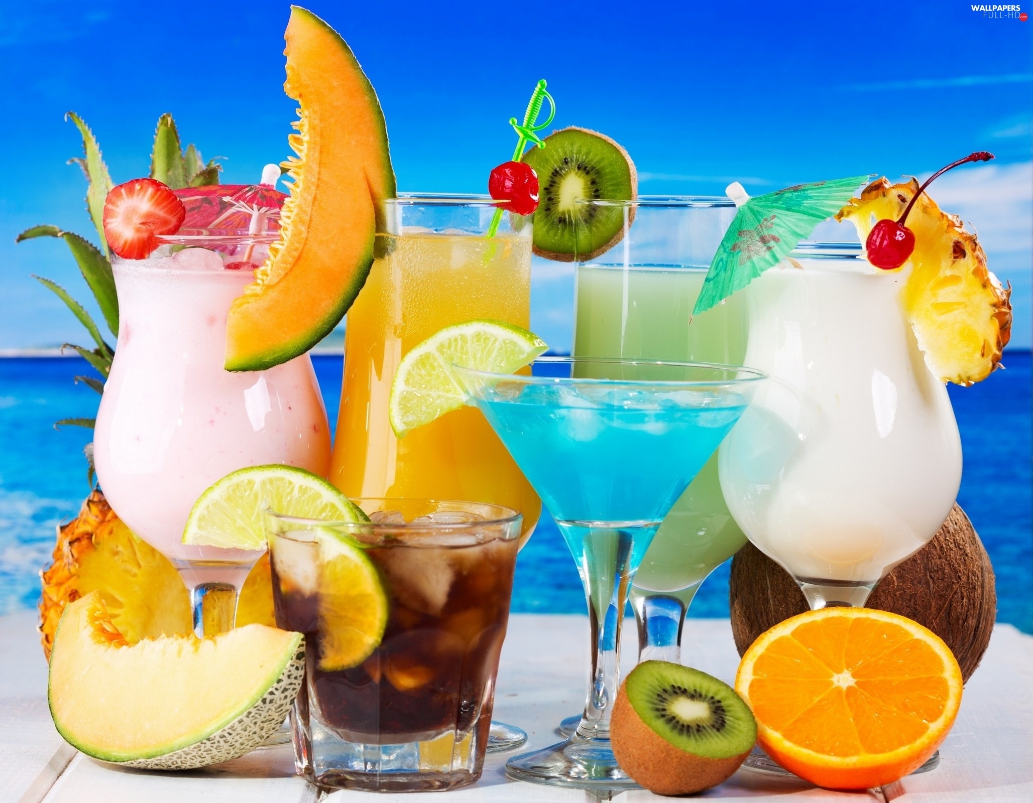 Summer Drinks Wallpapers