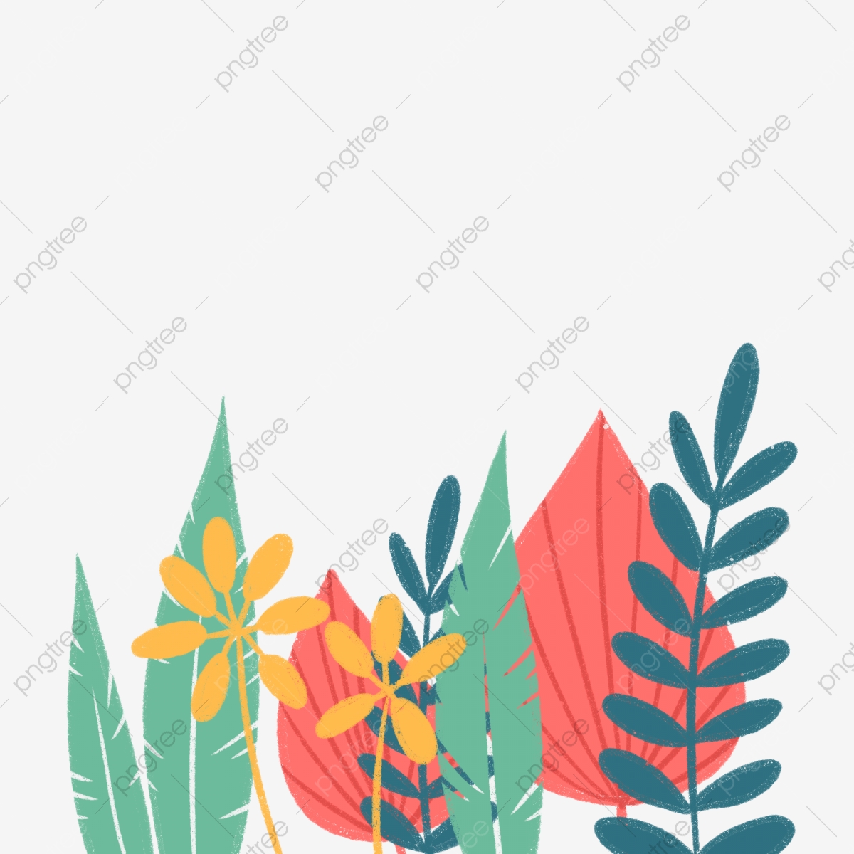 Summer Leaves Background