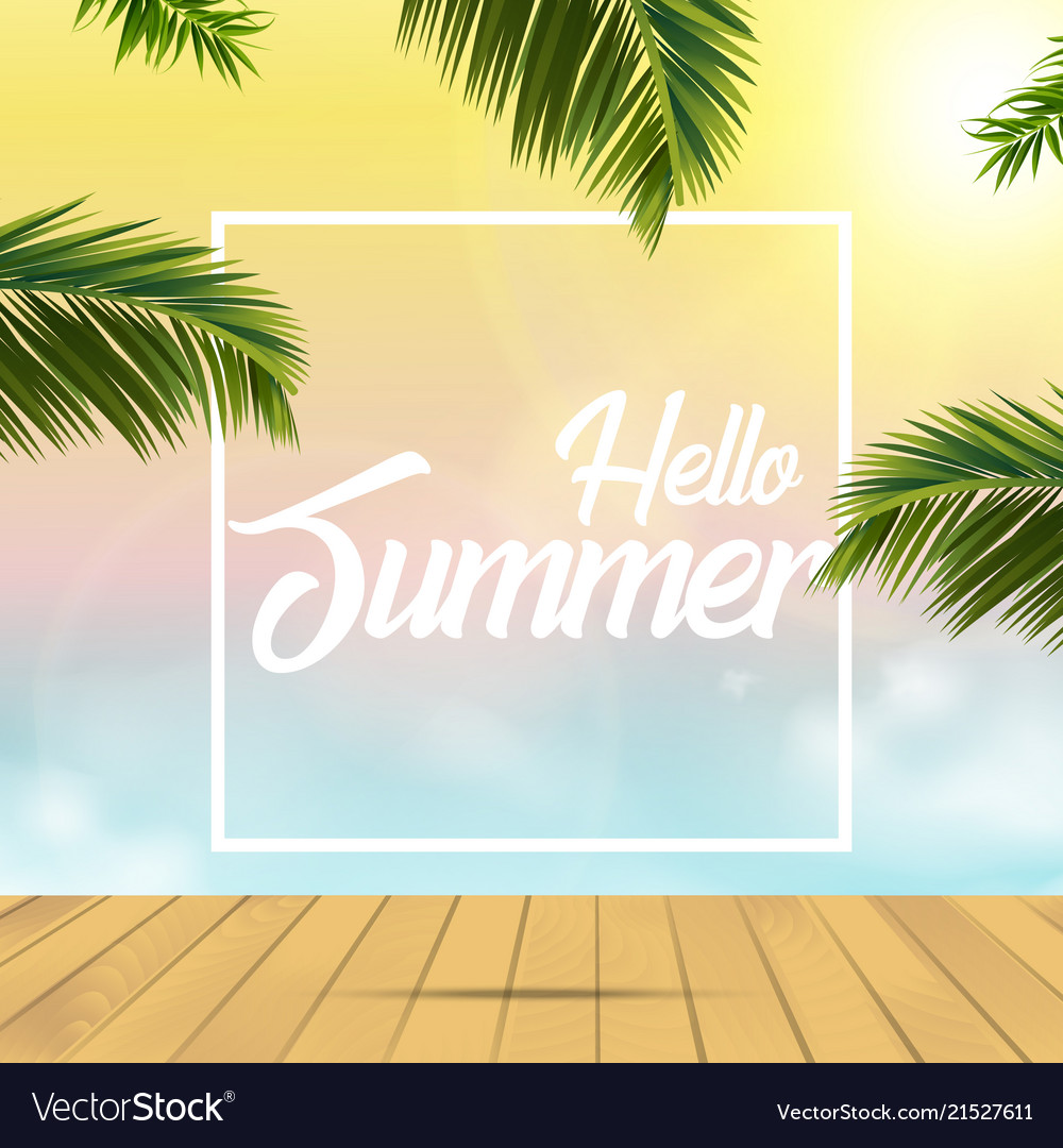 Summer Palm Trees Wallpapers