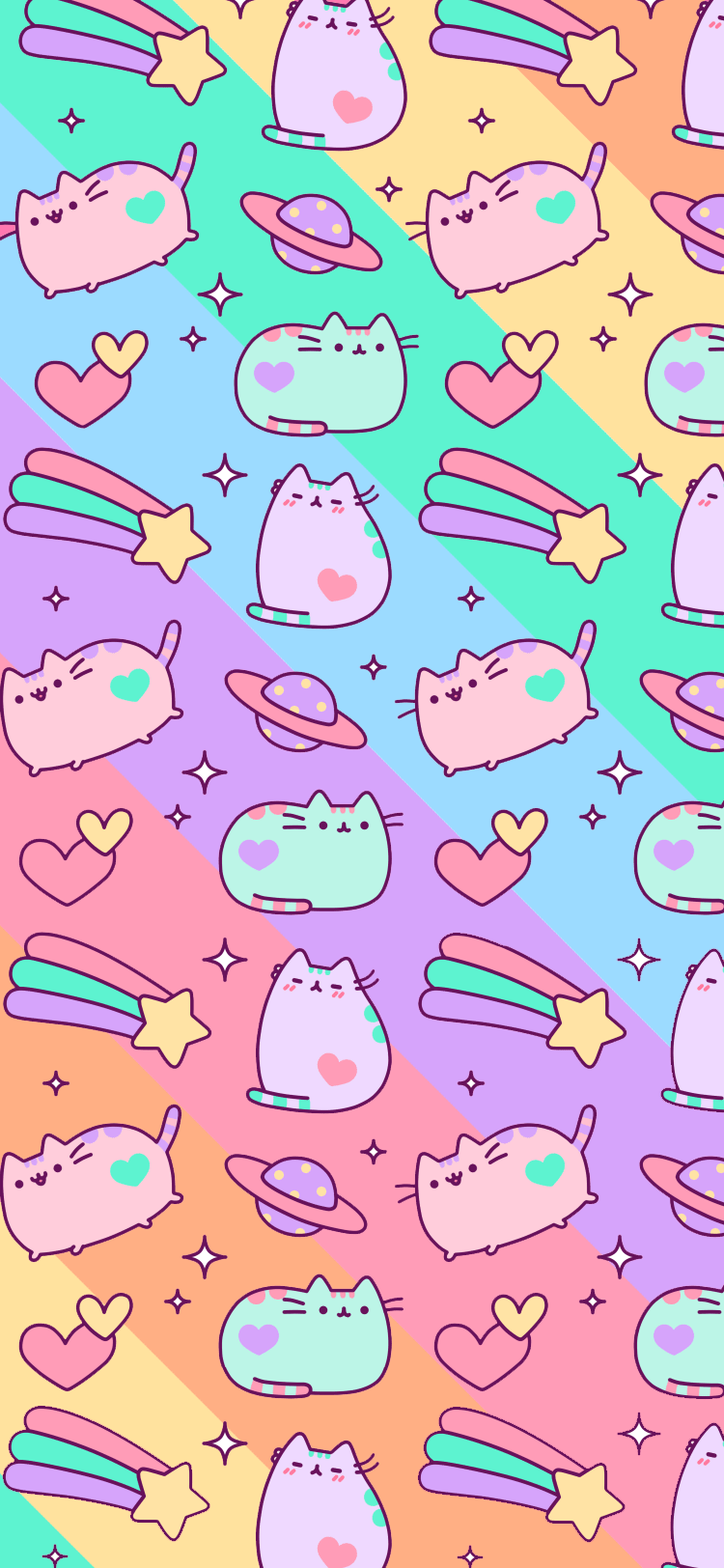 Summer Pusheen Wallpapers