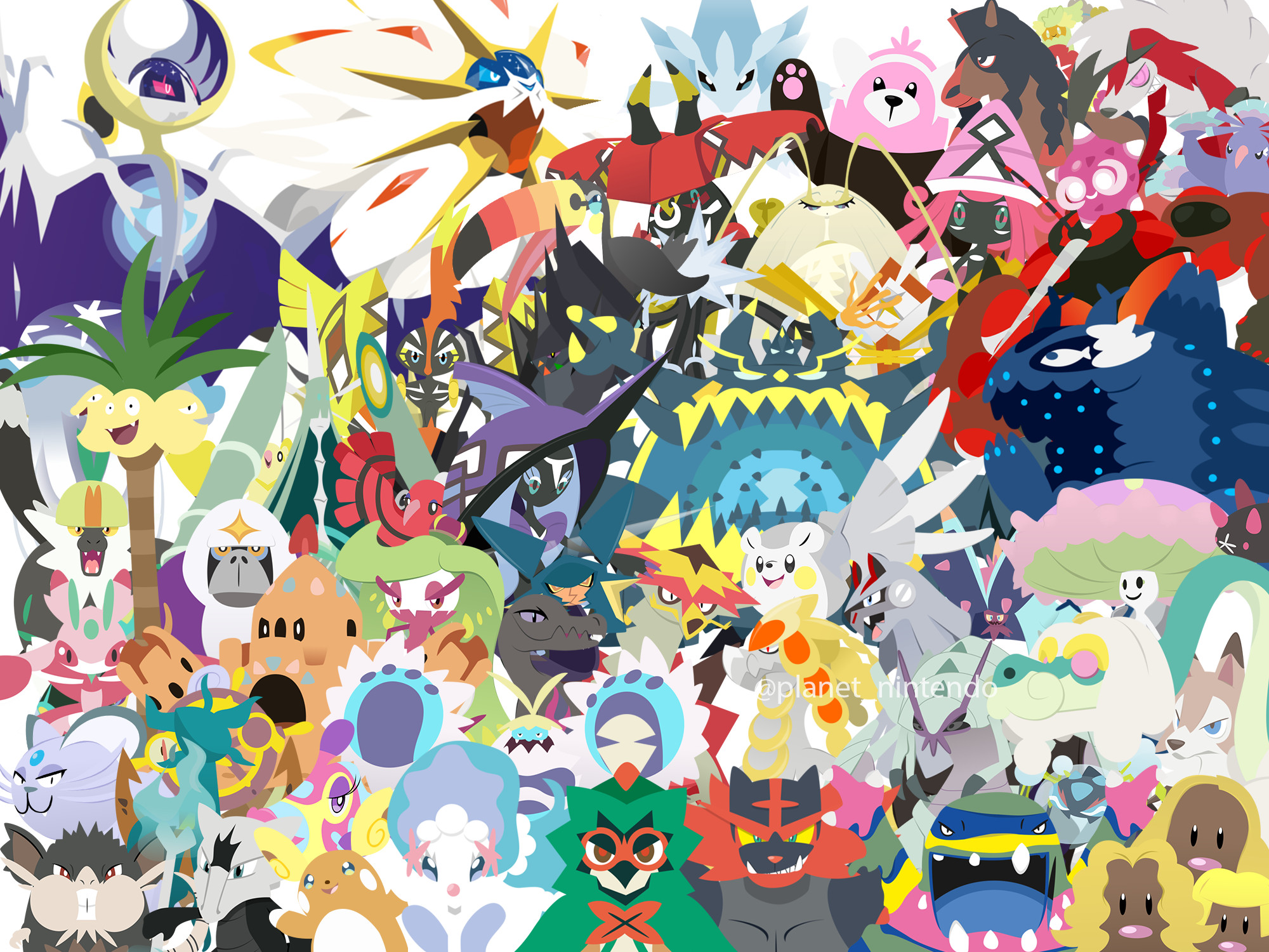 Sun And Moon Pokemon Wallpapers