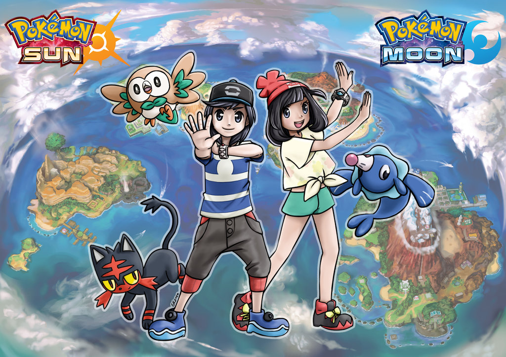 Sun And Moon Pokemon Wallpapers