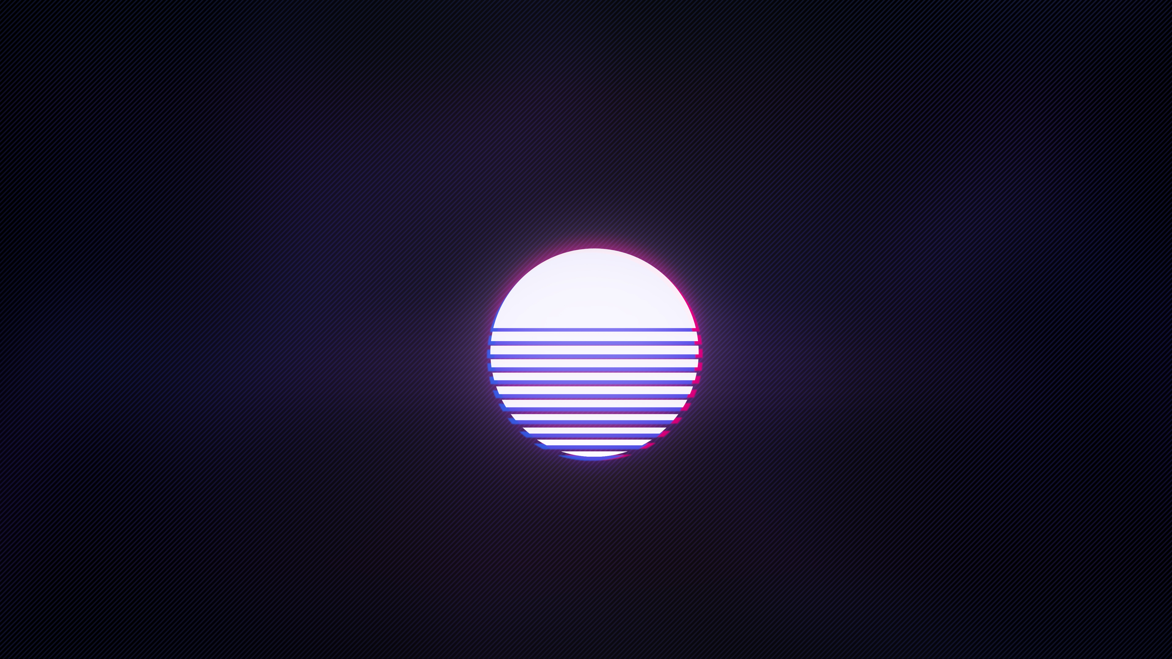 Sun In Retro Wave Mountains Wallpapers