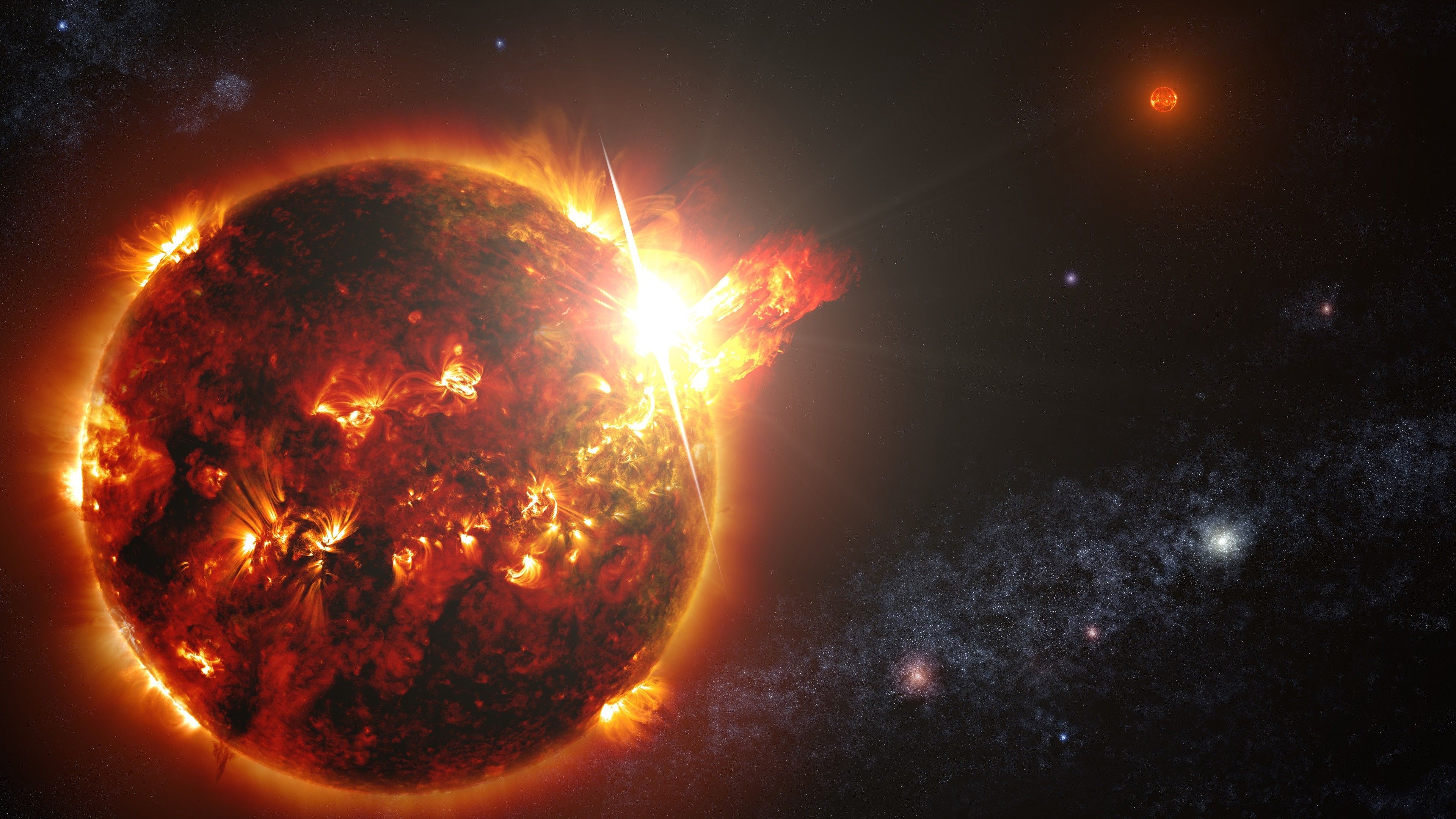 Sun Space Wallpapers