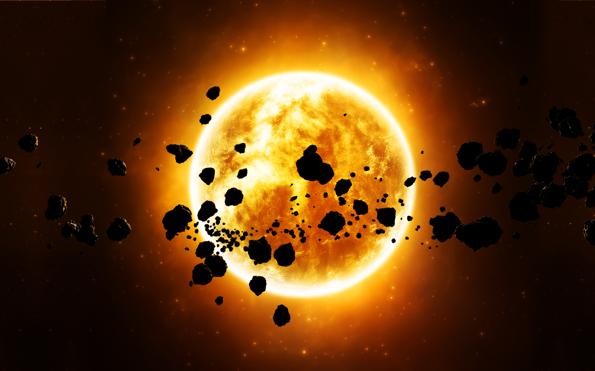 Sun Space Wallpapers