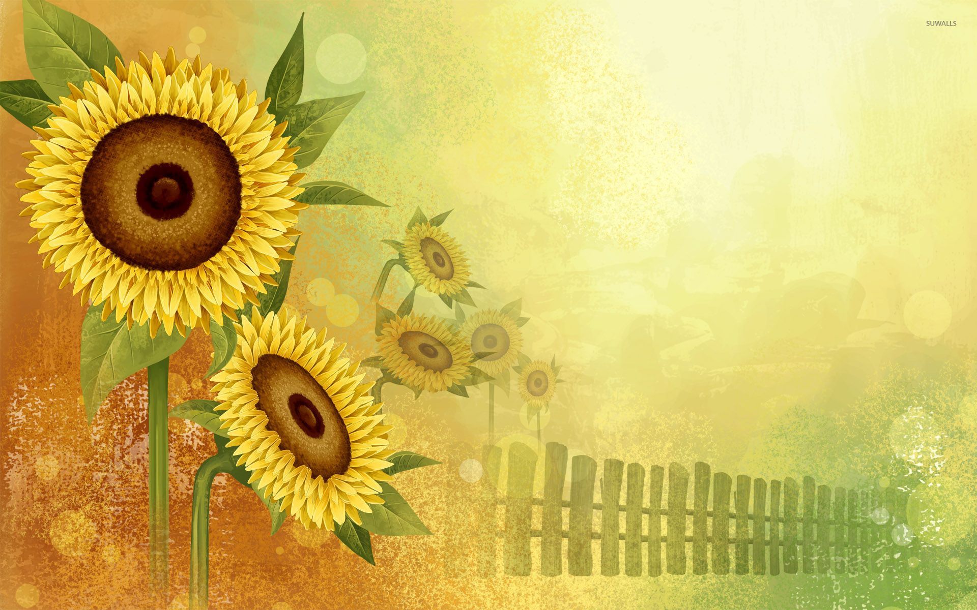 Sunflower Art Wallpapers