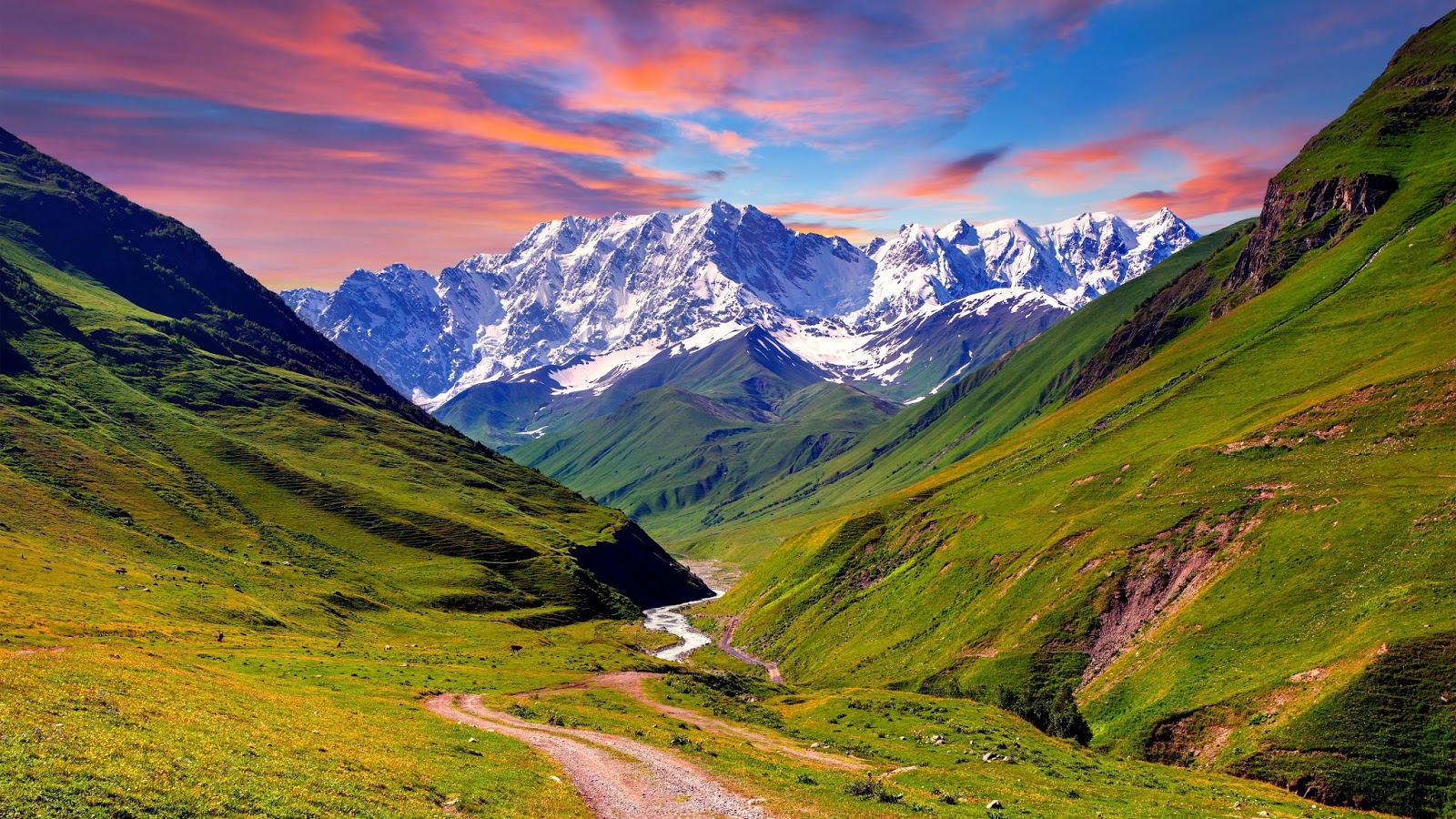 Sunny Mountains Wallpapers