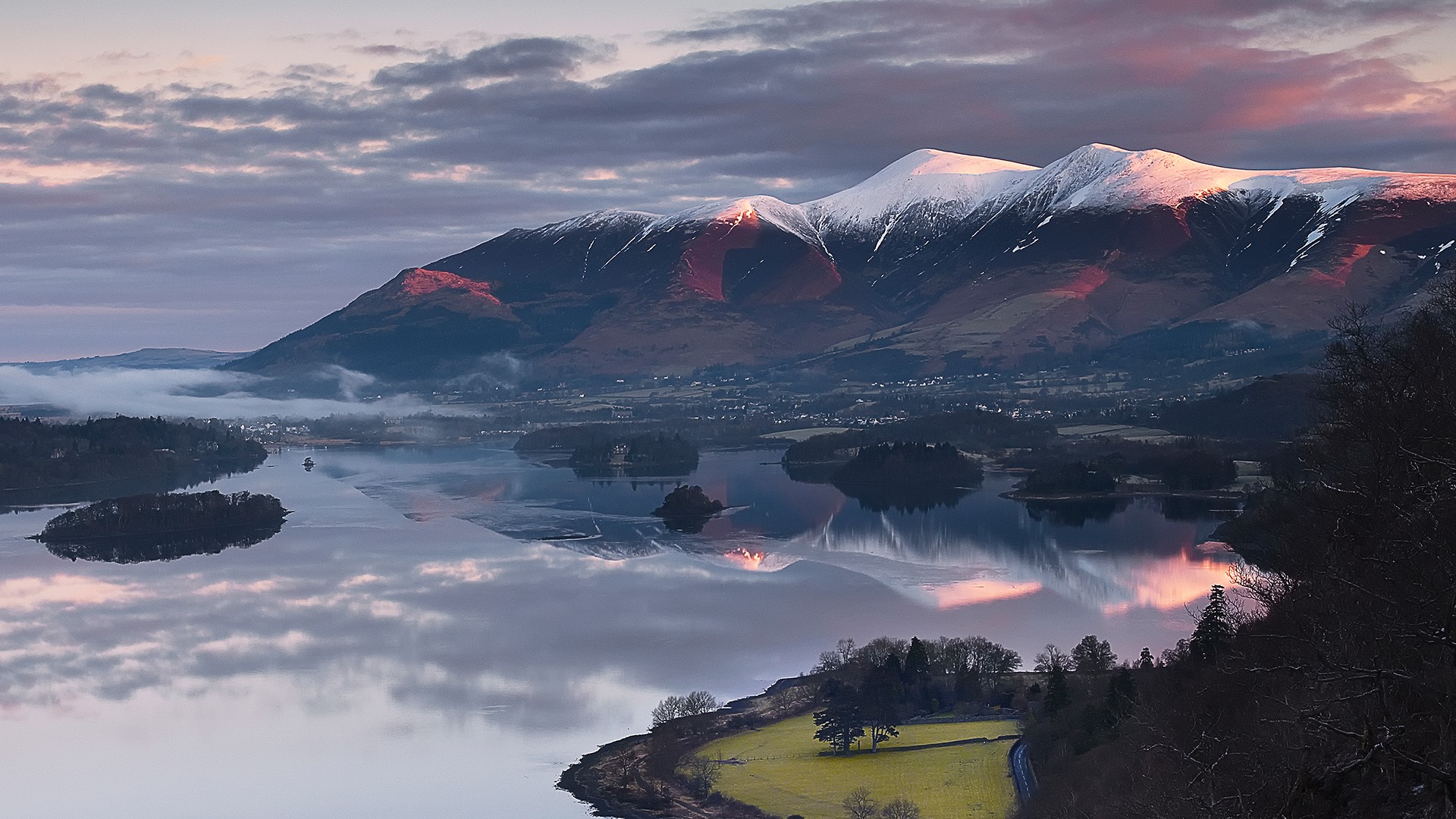 Sunrise At Cumbria Wallpapers