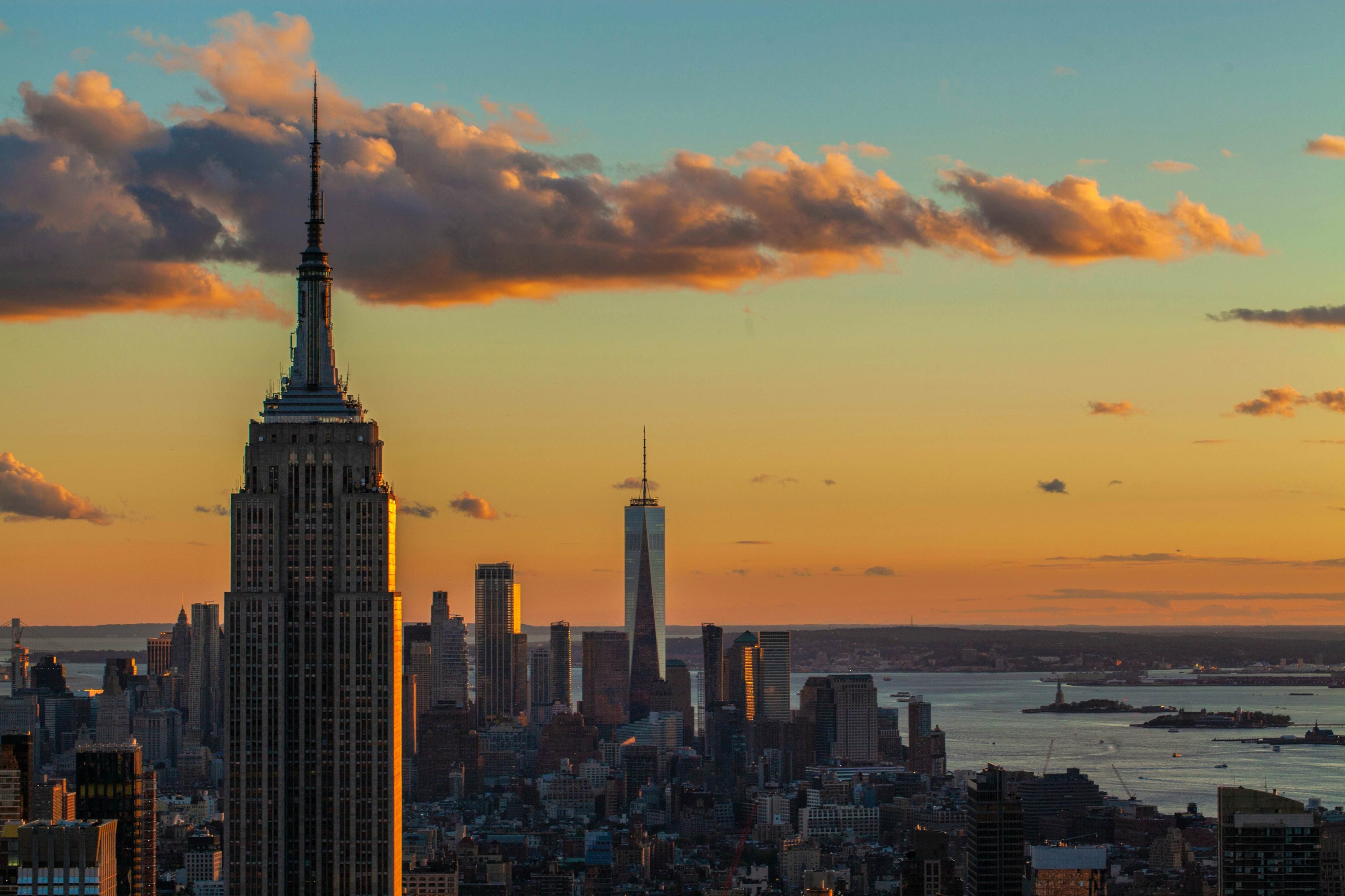 Sunrise Over Lower Manhattan Wallpapers